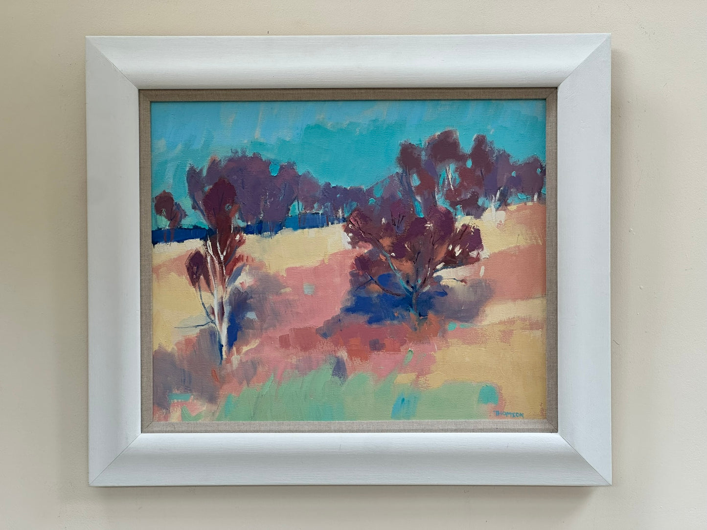 Marion Thomson - The Edge of the Moor - Scottish Landscape Oil Painting
