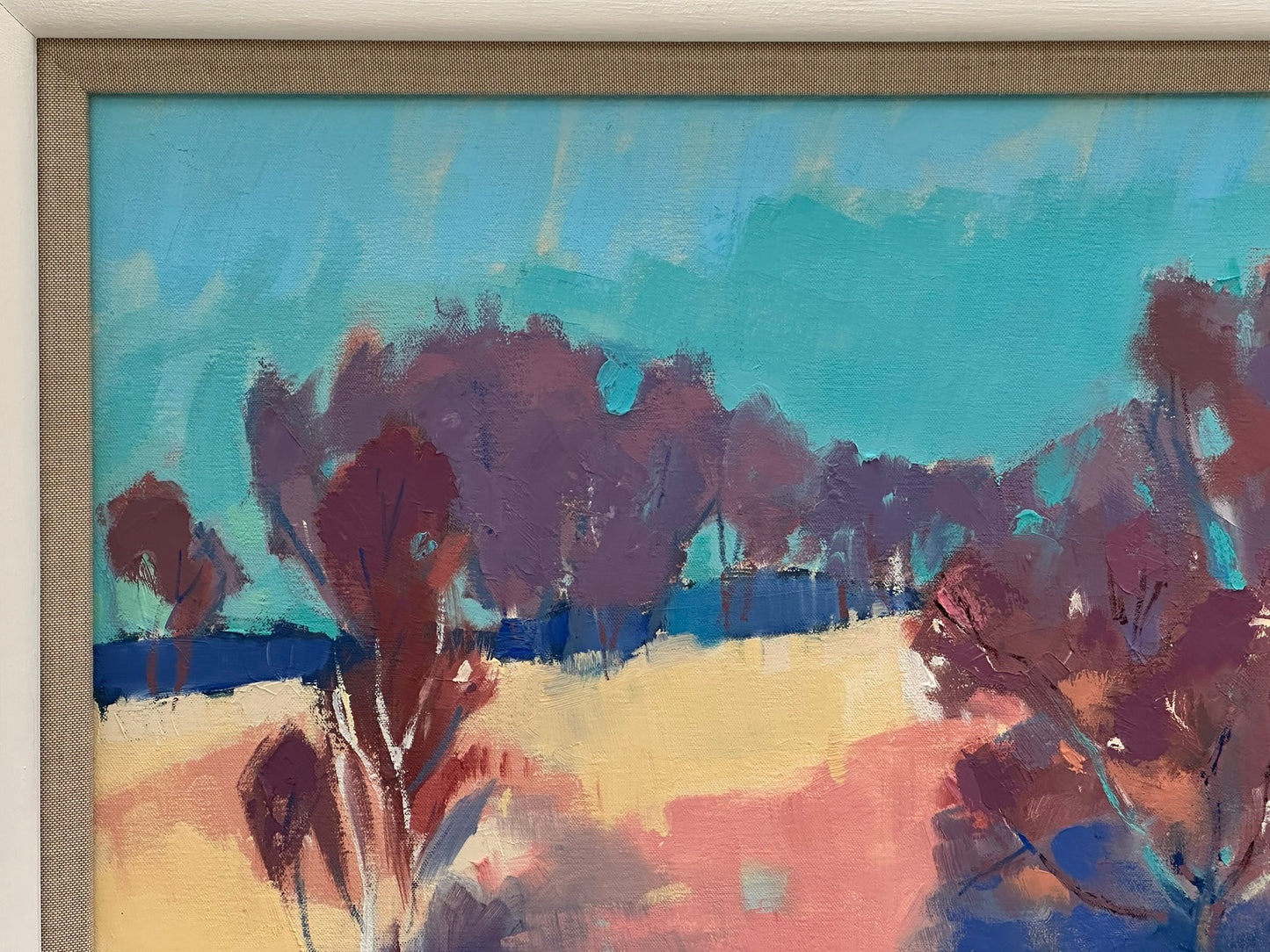 Marion Thomson - The Edge of the Moor - Scottish Landscape Oil Painting