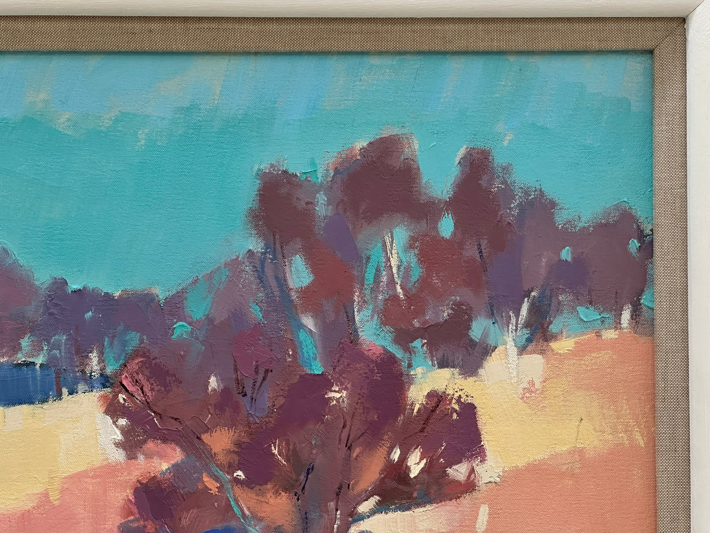 Marion Thomson - The Edge of the Moor - Scottish Landscape Oil Painting
