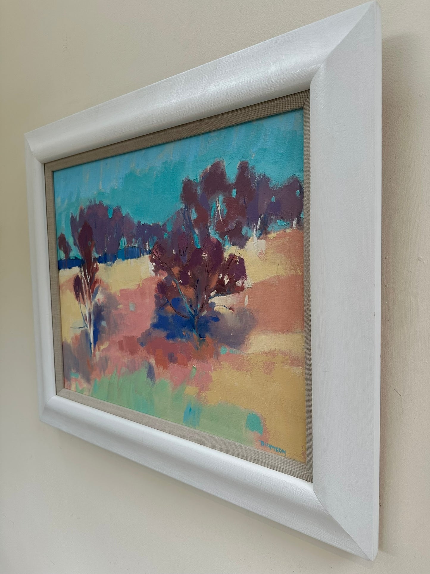 Marion Thomson - The Edge of the Moor - Scottish Landscape Oil Painting