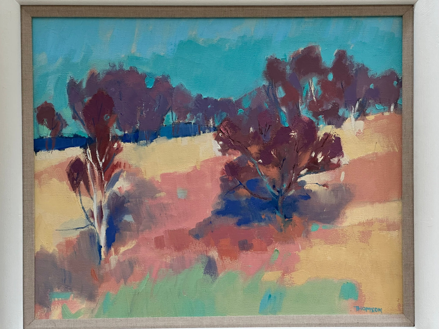 Marion Thomson - The Edge of the Moor - Scottish Landscape Oil Painting