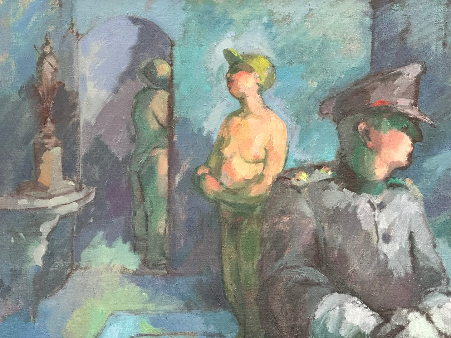 Annie Newnham (d.2010) - Act I Scene II - Oil on Canvas