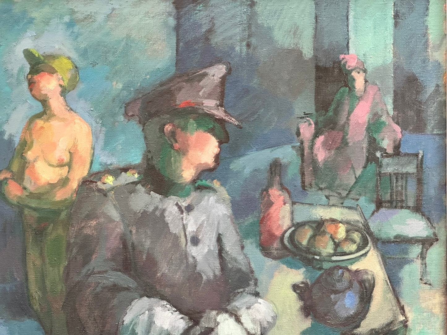 Annie Newnham (d.2010) - Act I Scene II - Oil on Canvas