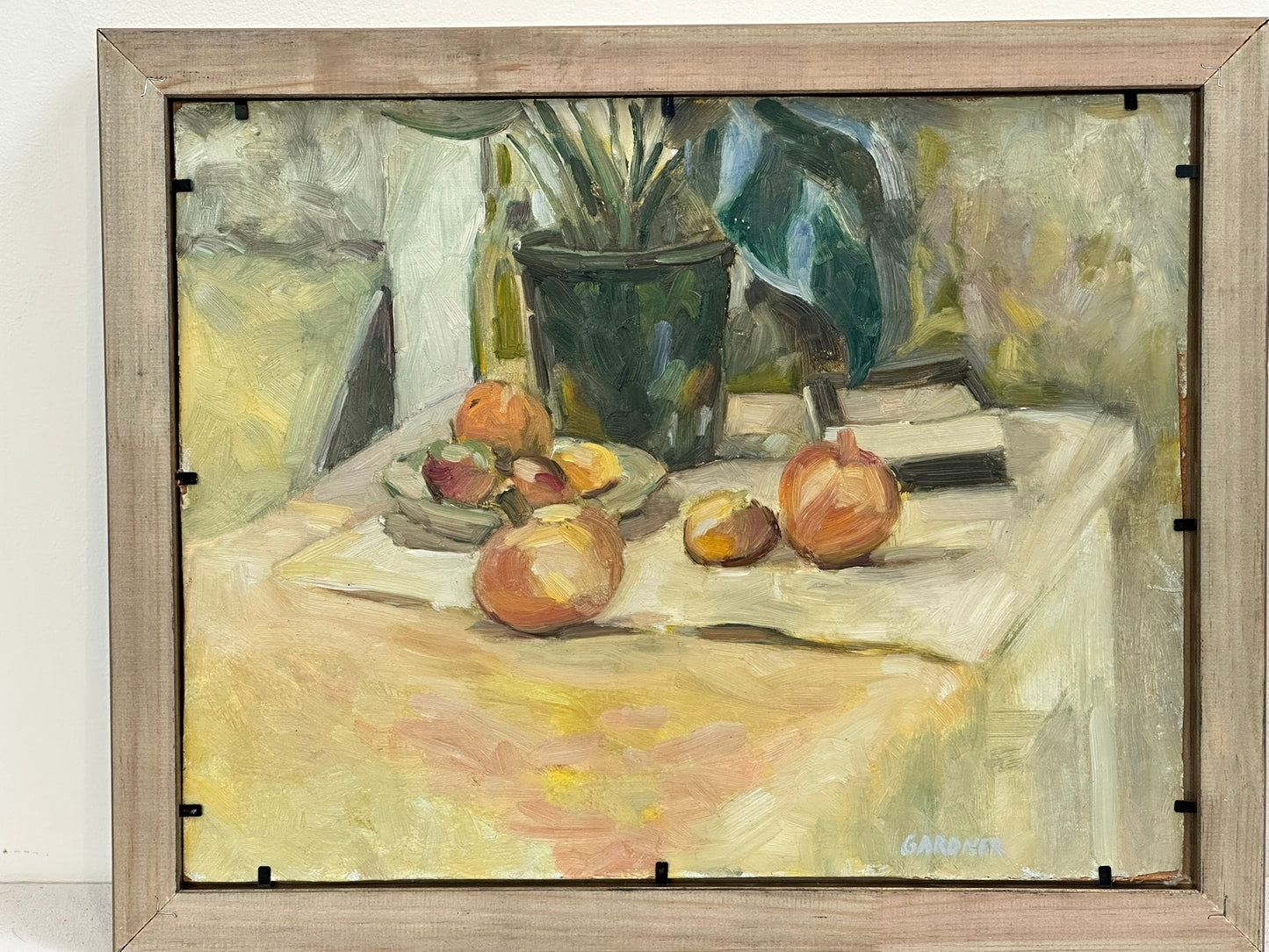 Keith Gardner RCA - Harvest Time - Double-Sided Oil on Board