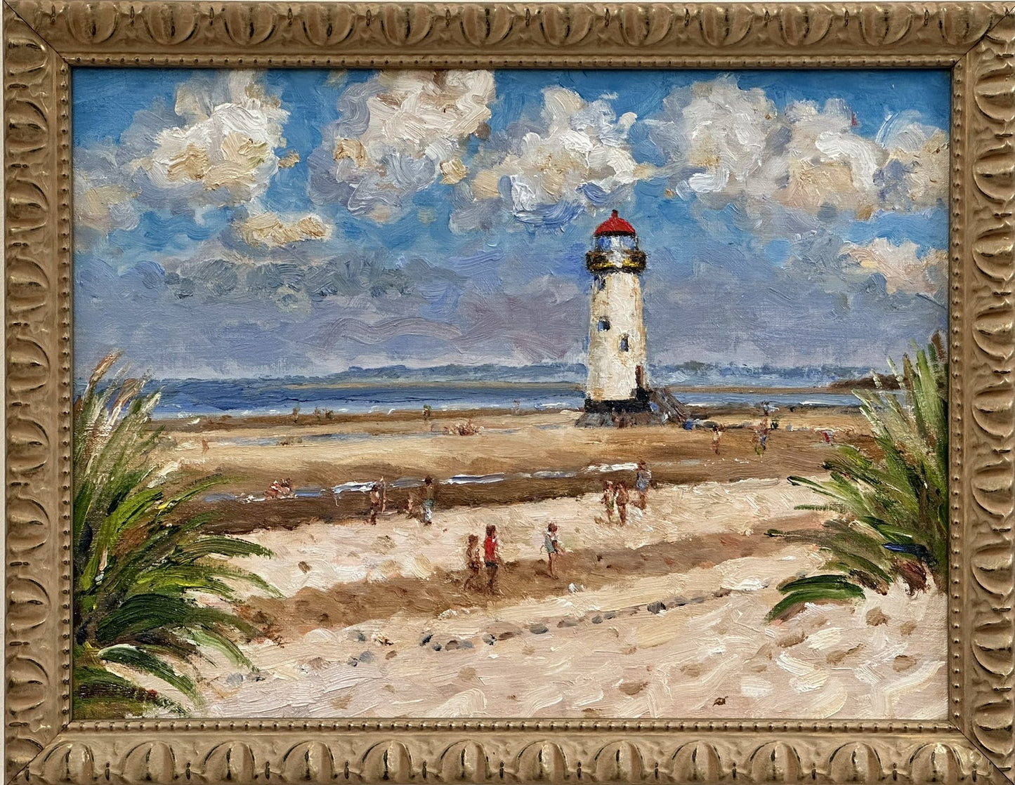 Keith Gardner RCA - Talacre Beach, 2004 - Oil on Board