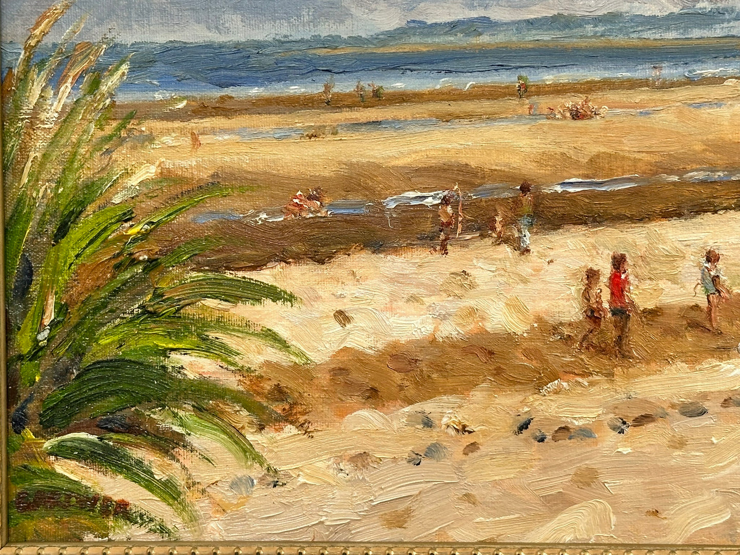 Keith Gardner RCA - Talacre Beach, 2004 - Oil on Board