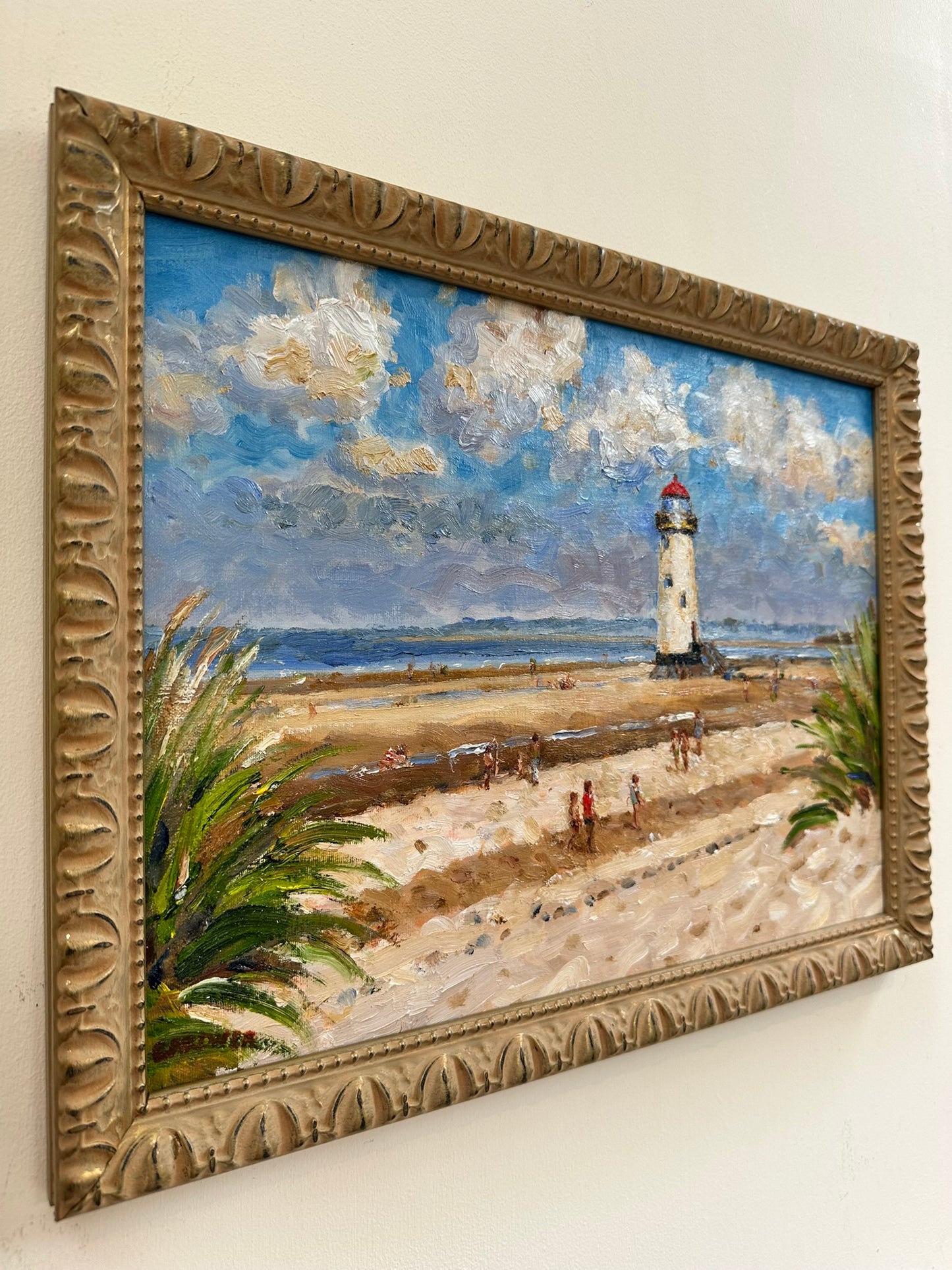 Keith Gardner RCA - Talacre Beach, 2004 - Oil on Board