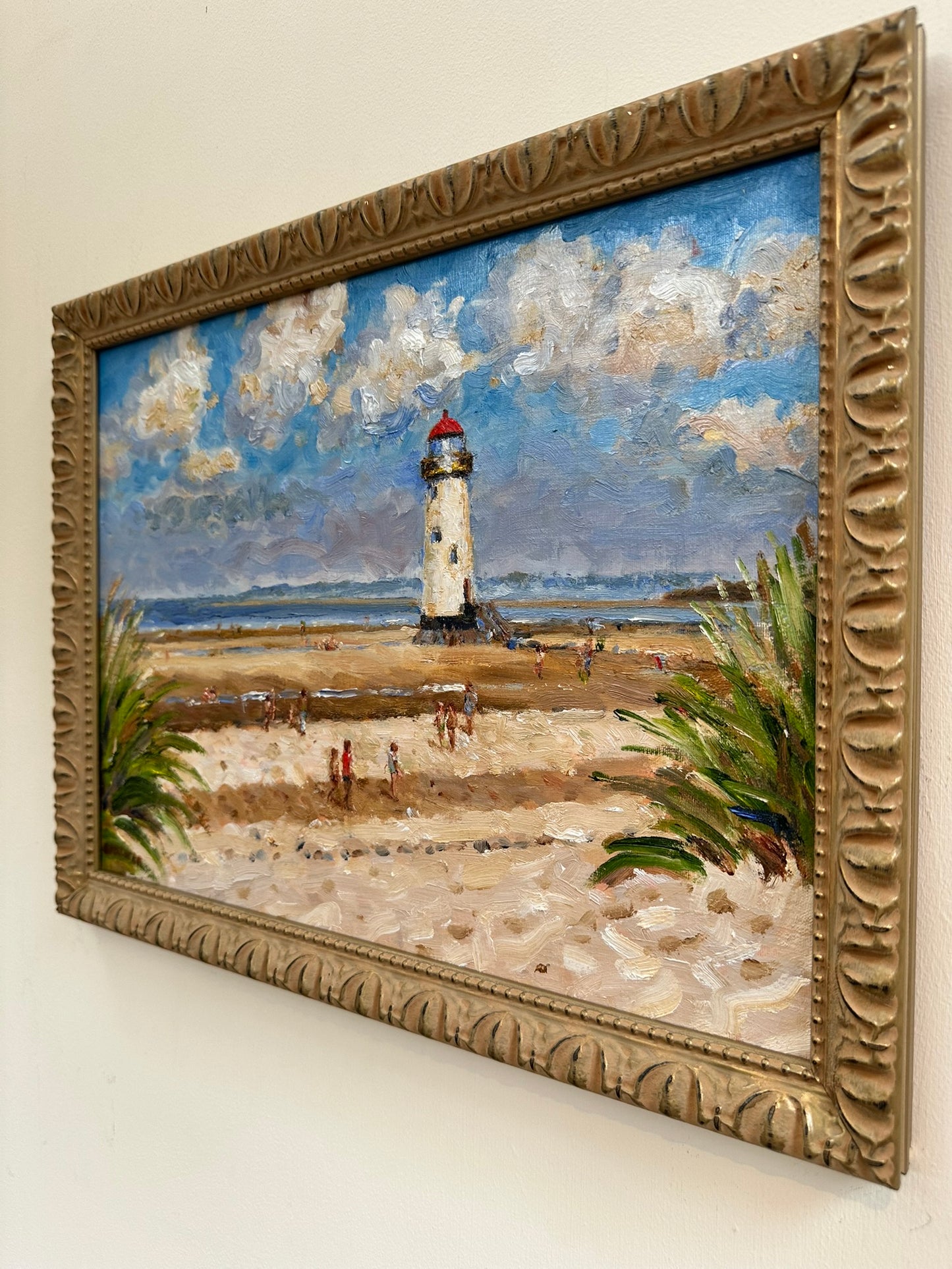 Keith Gardner RCA - Talacre Beach, 2004 - Oil on Board