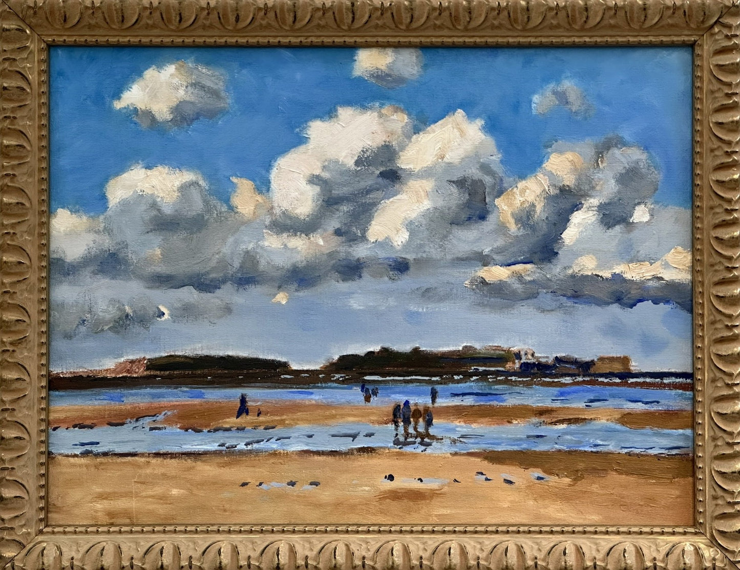 Keith Gardner RCA - Hilbre Island - Oil on Board
