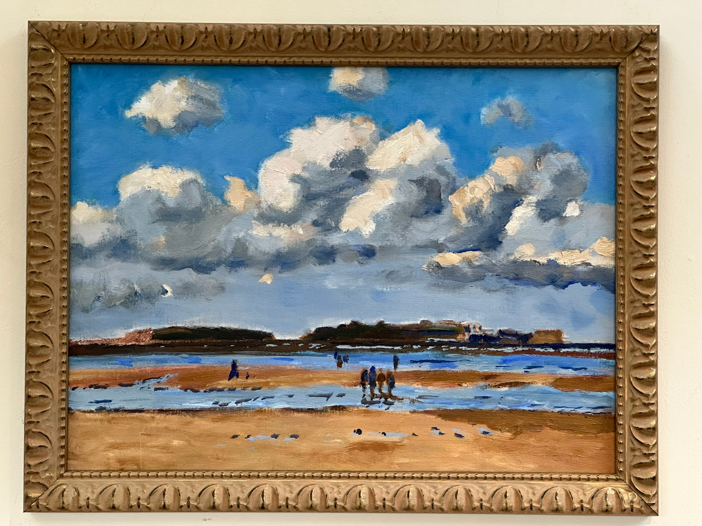 Keith Gardner RCA - Hilbre Island - Oil on Board