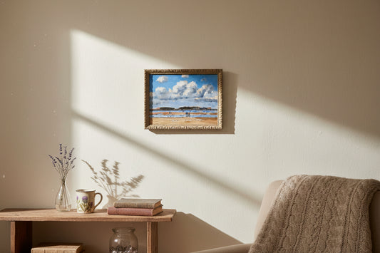 Keith Gardner RCA - Hilbre Island - Oil on Board