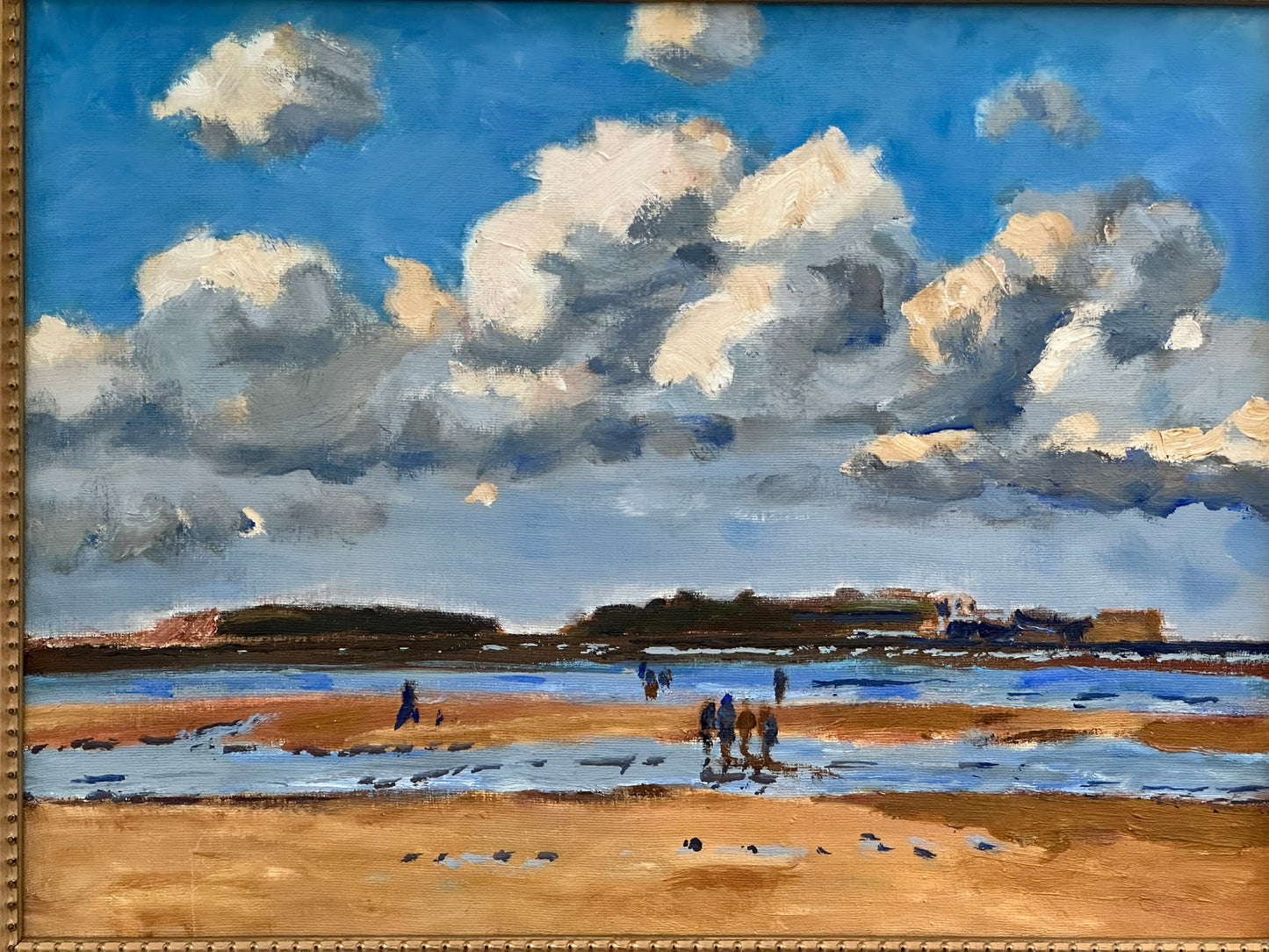 Keith Gardner RCA - Hilbre Island - Oil on Board