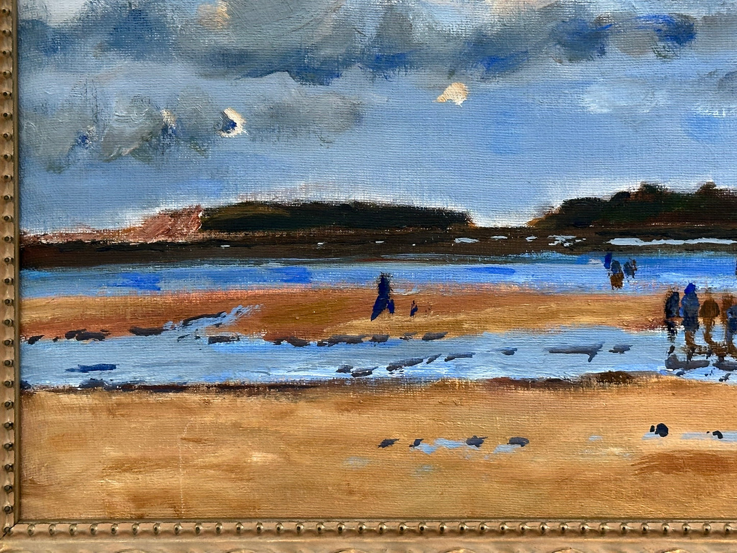 Keith Gardner RCA - Hilbre Island - Oil on Board