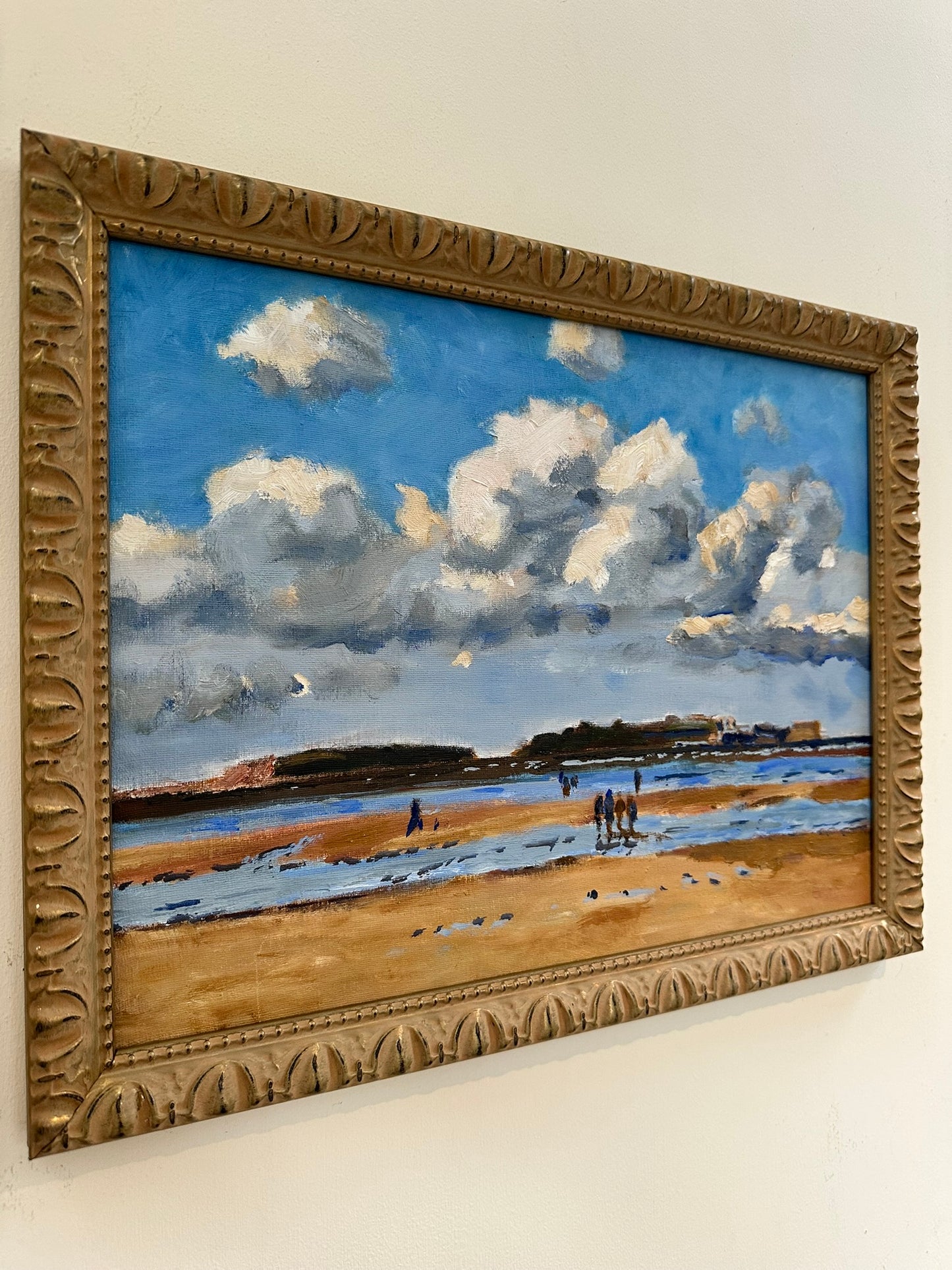 Keith Gardner RCA - Hilbre Island - Oil on Board