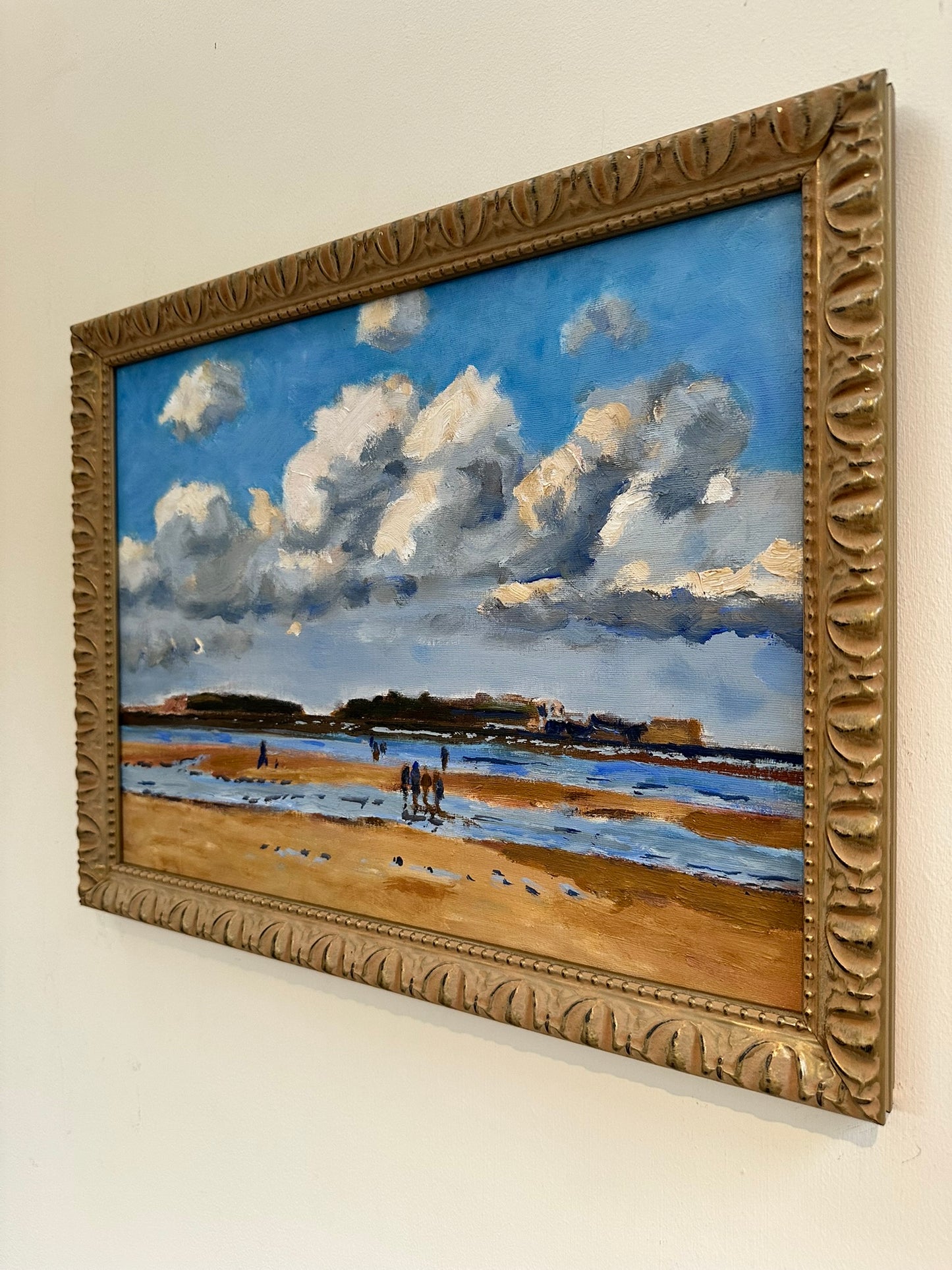 Keith Gardner RCA - Hilbre Island - Oil on Board