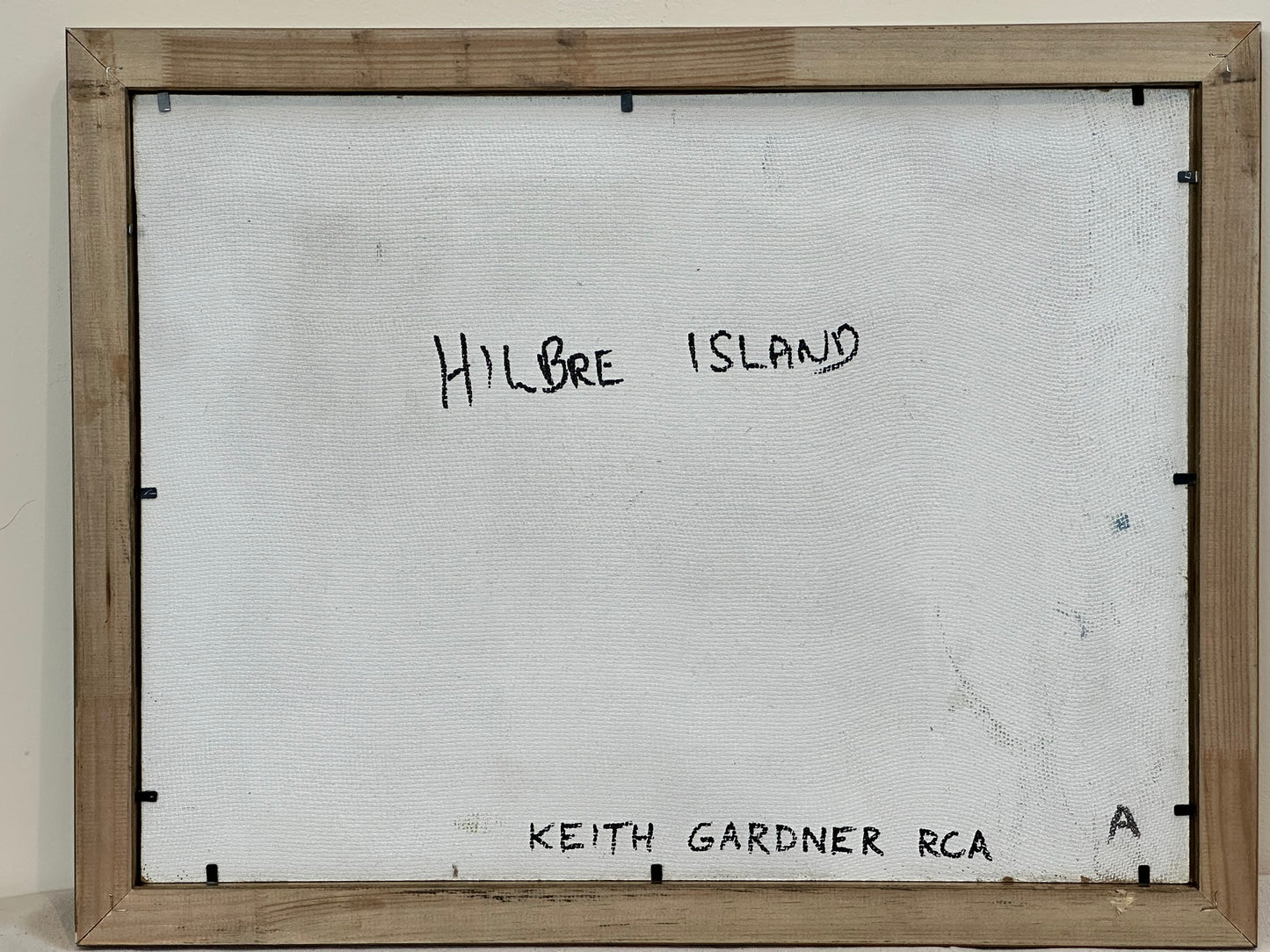 Keith Gardner RCA - Hilbre Island - Oil on Board