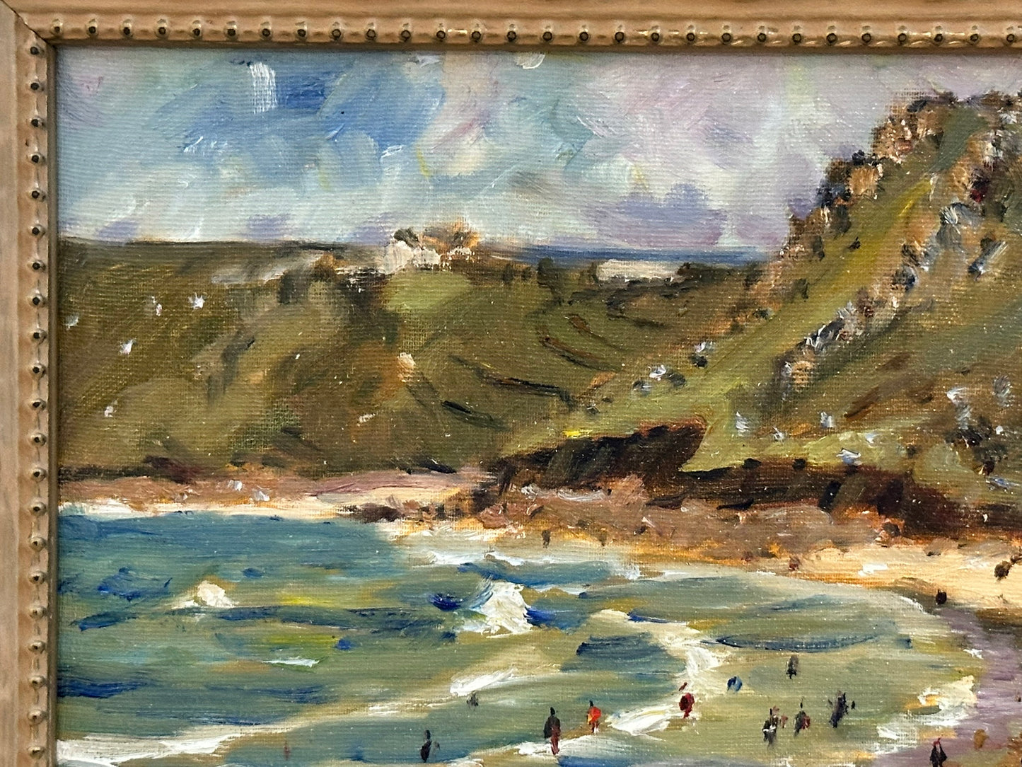 Keith James Gardner RCA (1933-2025) - Sennen Cove Beach from Car Park