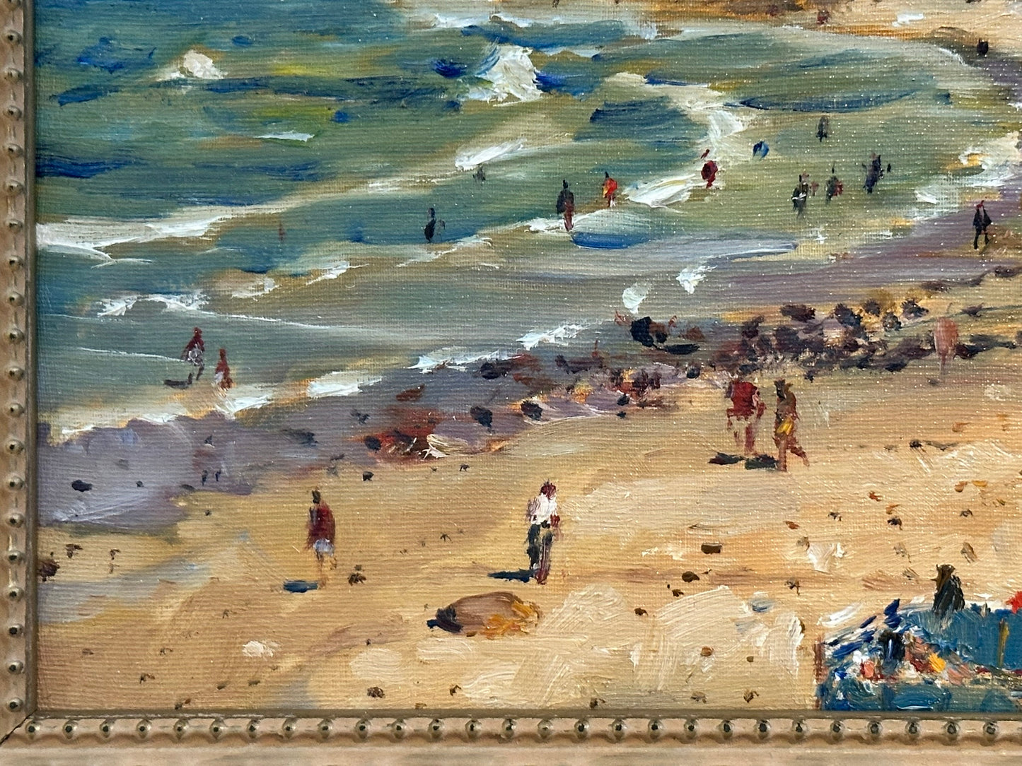 Keith James Gardner RCA (1933-2025) - Sennen Cove Beach from Car Park