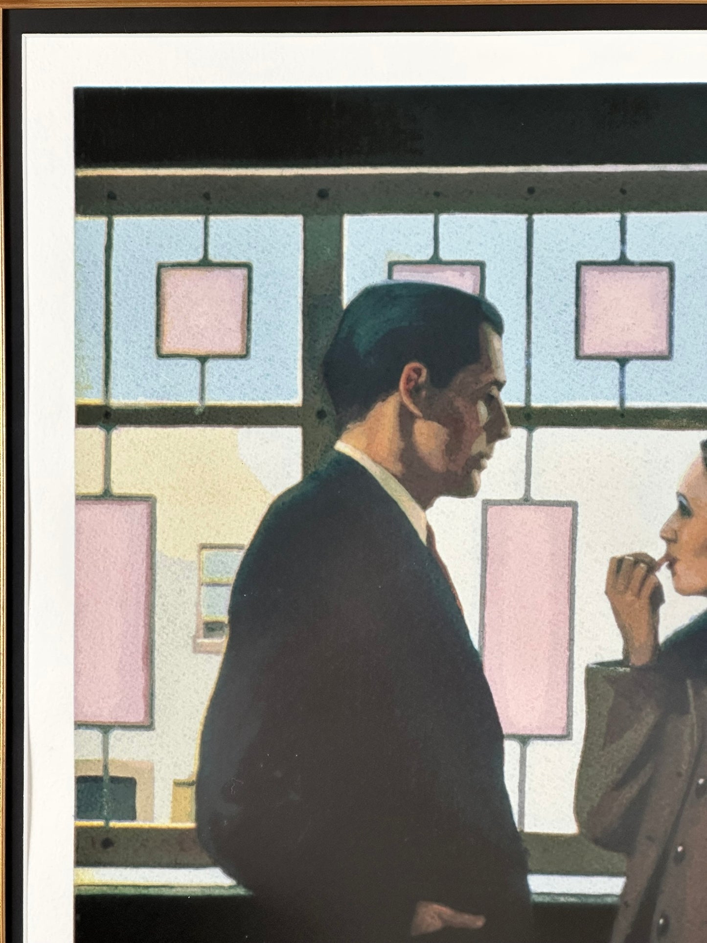 Jack Vettriano - Drifters Signed Limited Edition Silkscreen 58/295