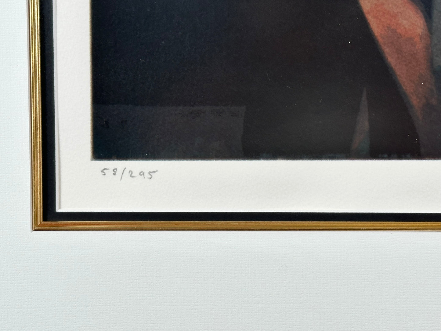 Jack Vettriano - Drifters Signed Limited Edition Silkscreen 58/295