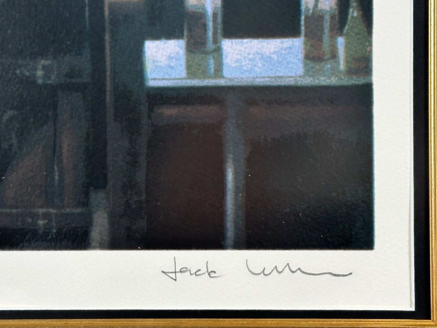 Jack Vettriano - Drifters Signed Limited Edition Silkscreen 58/295