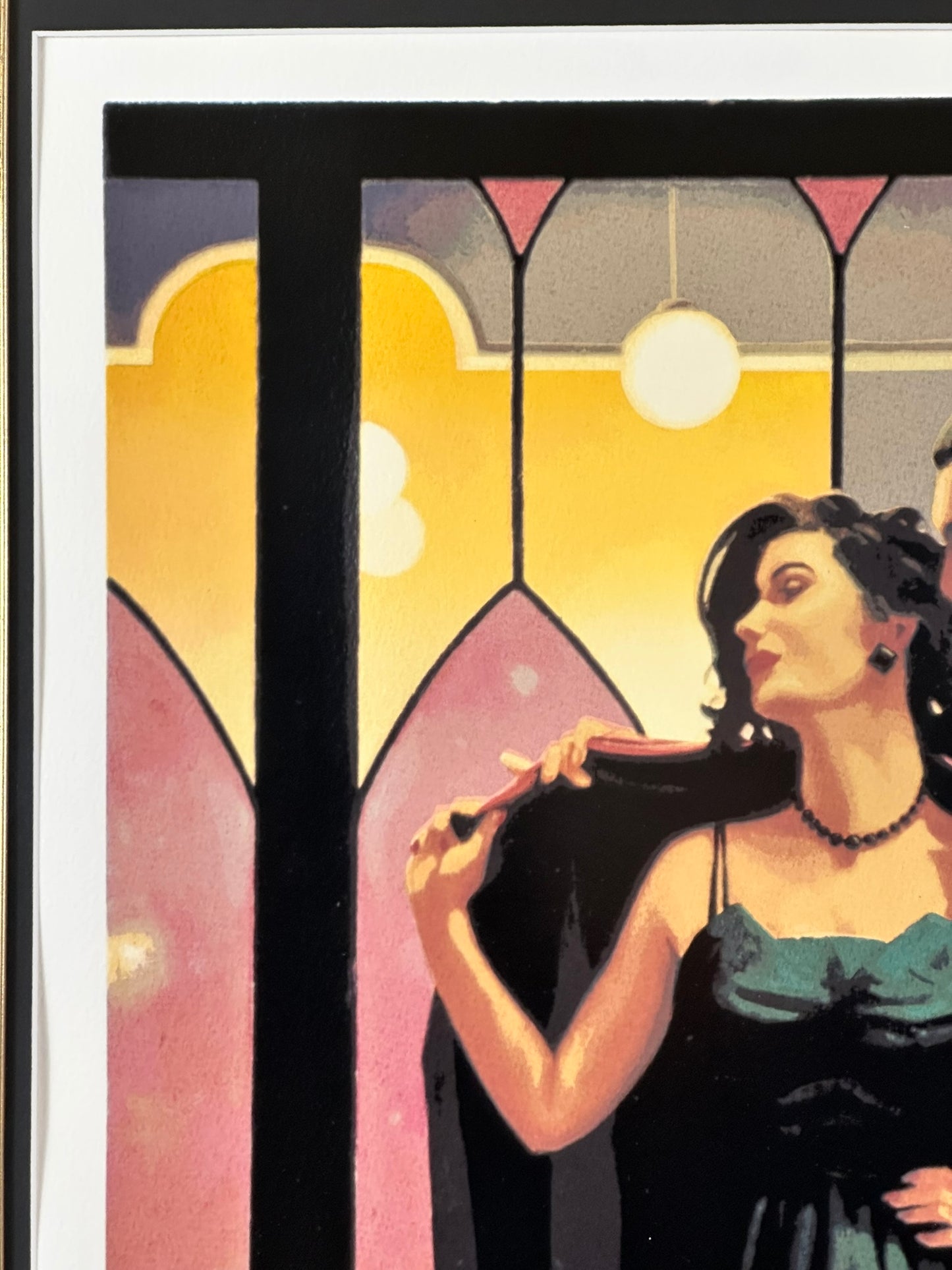 Jack Vettriano Words of Wisdom Signed Limited Edition Silkscreen 52/295