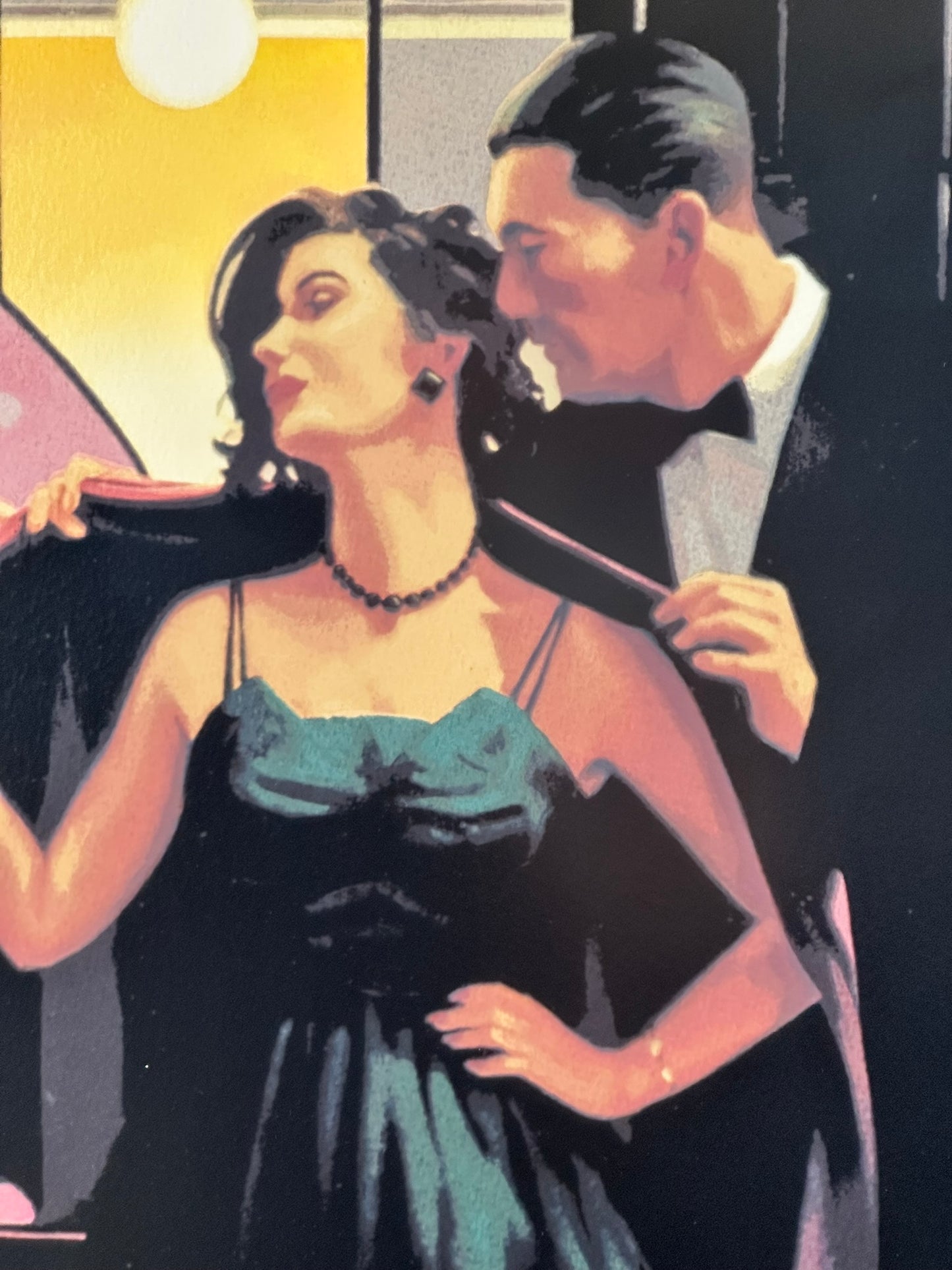 Jack Vettriano Words of Wisdom Signed Limited Edition Silkscreen 52/295