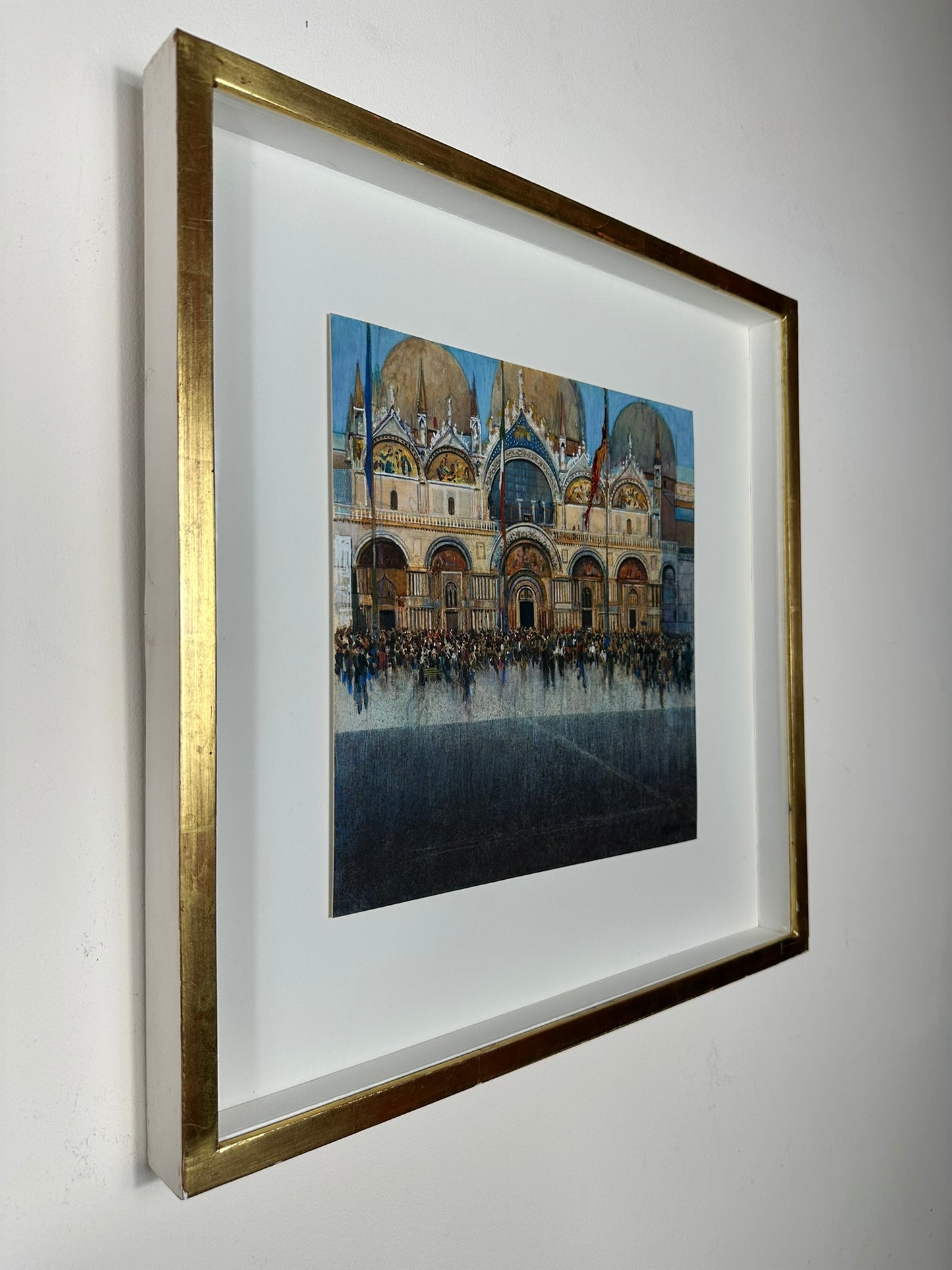 Angus McEwan - Lazy Afternoon at San Marco Original Watercolour