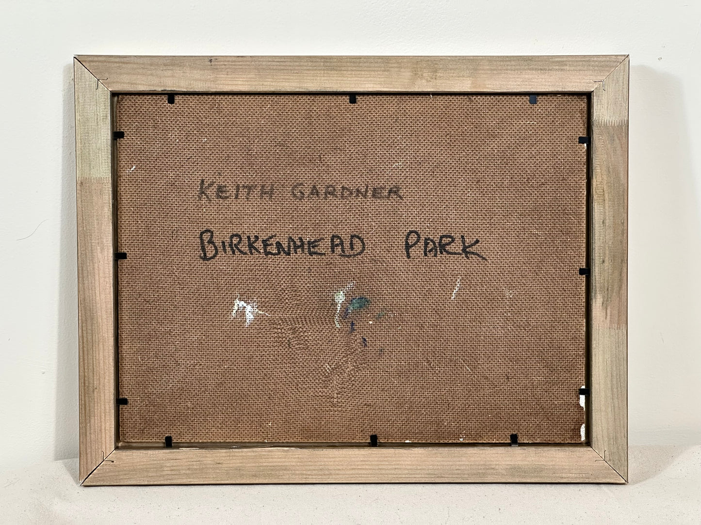 Keith Gardner RCA (1933-2025) - Birkenhead Park - Oil on Board