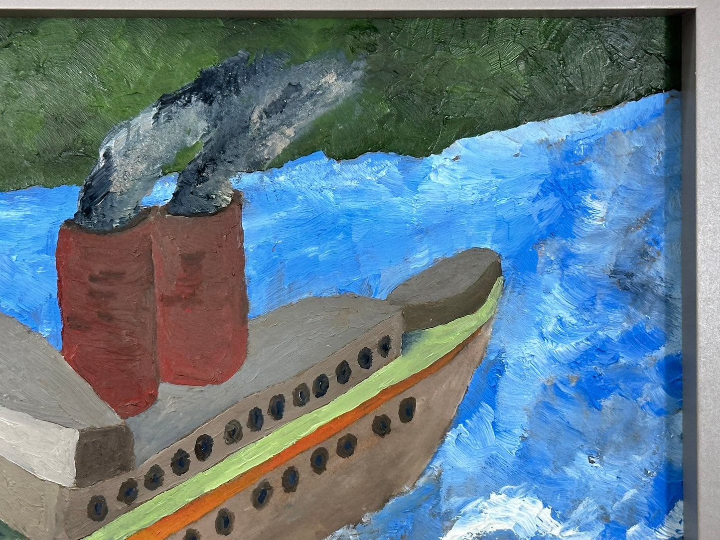 Mark Greenfield (b.1964) - Cornish Cruiser Ship