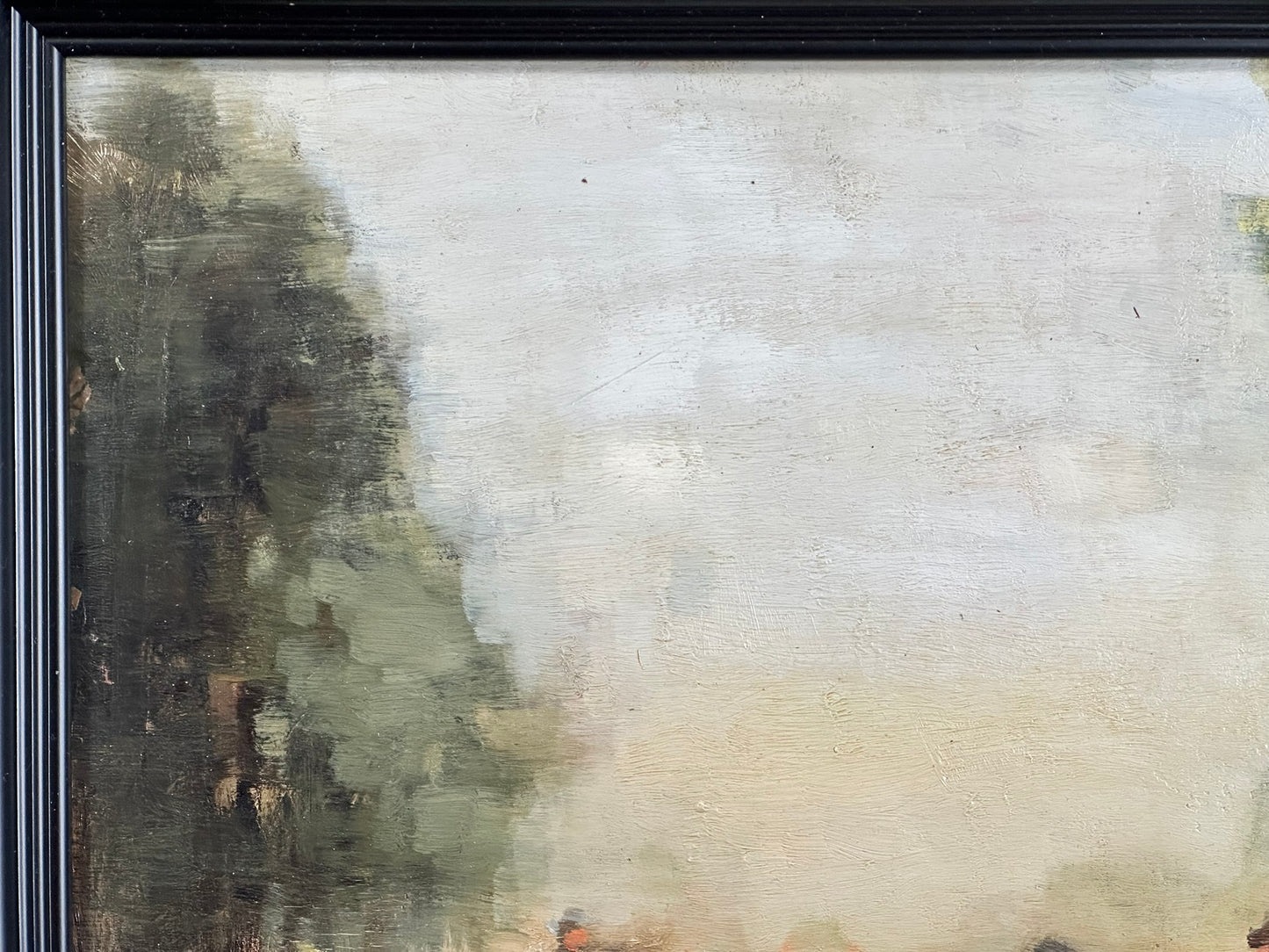 William George Robb - The Picnic Limpsfield - Original 1912 Oil Painting