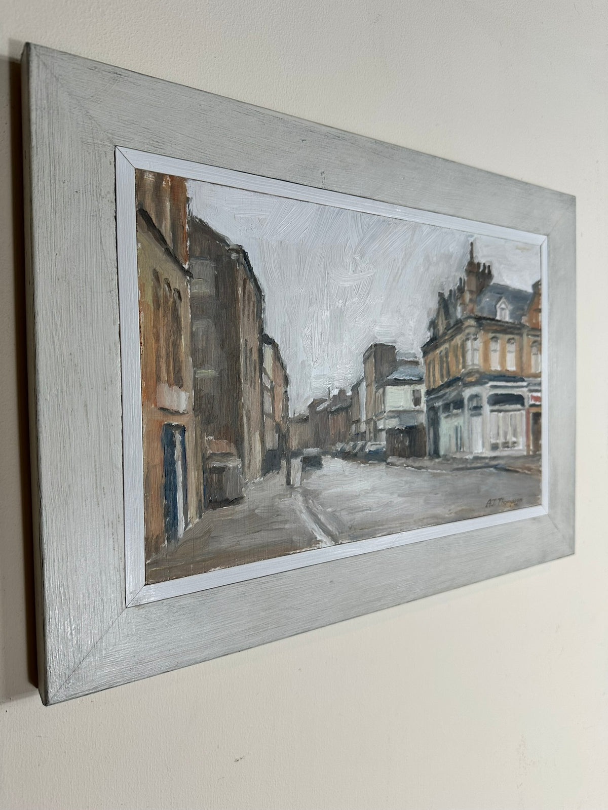 Alan J. Thompson (b.1940) - Stamford Street, Ashton
