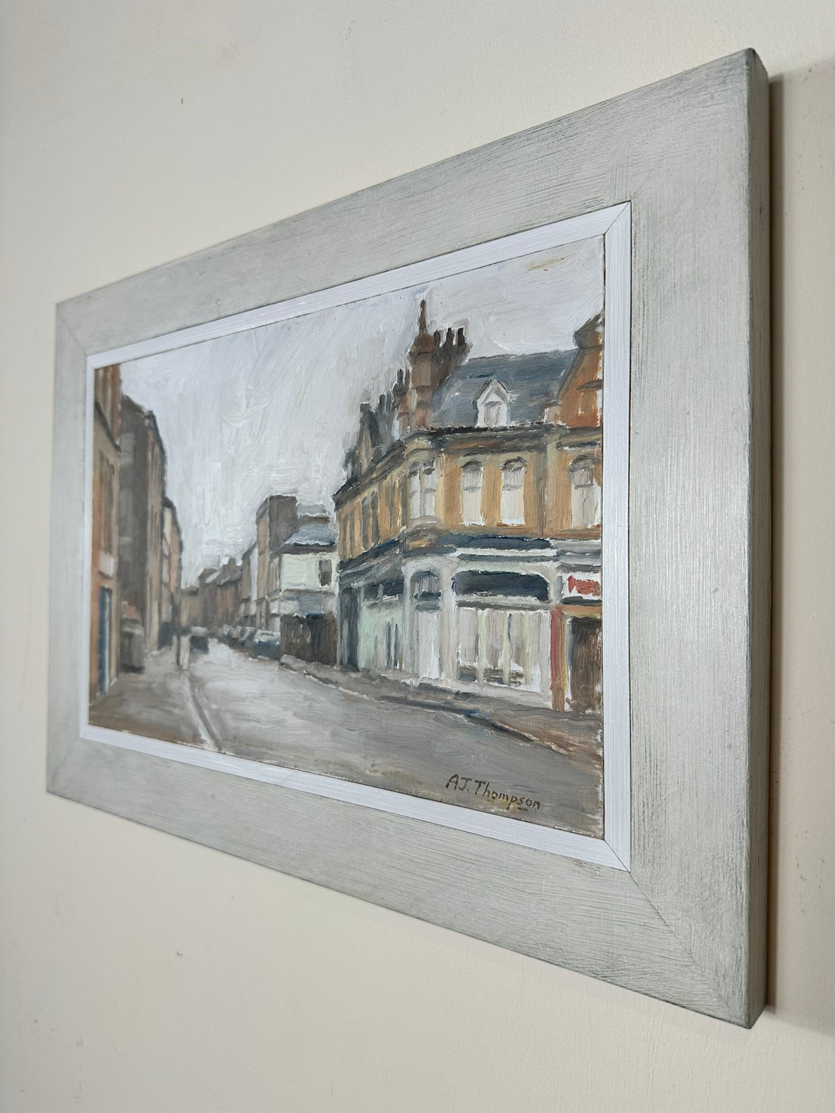 Alan J. Thompson (b.1940) - Stamford Street, Ashton