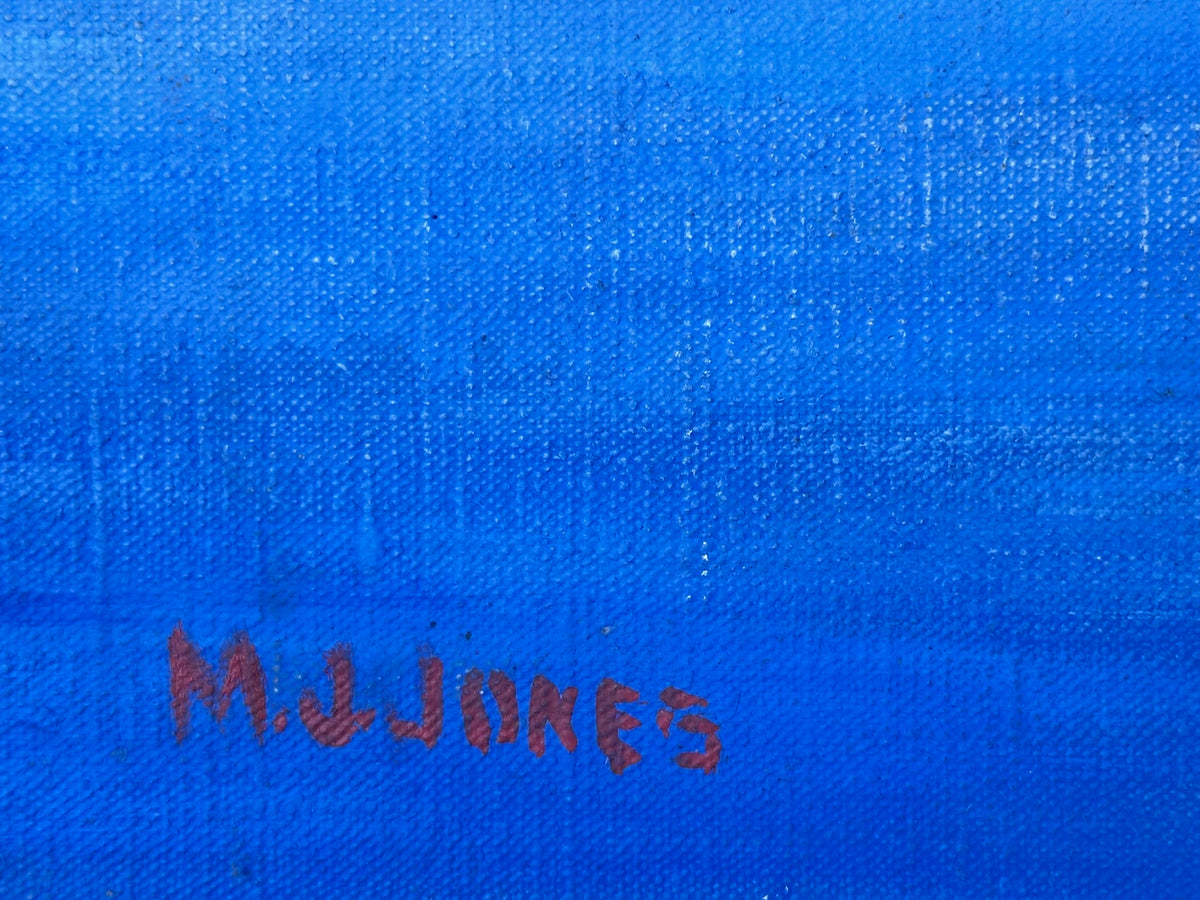 Mary J Jones - Wife of Ernest Yarrow-Jones - Bateaux Cassis Signed Oil on Canvas