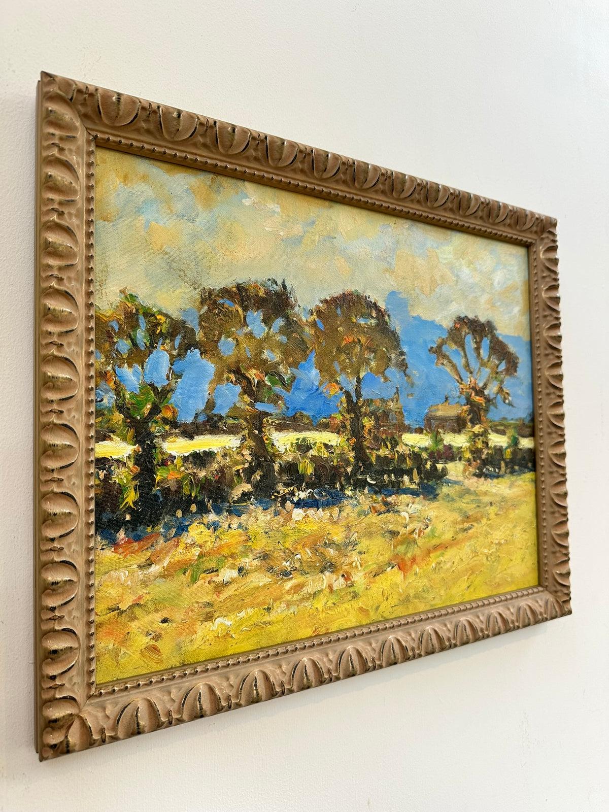 Keith Gardner RCA (1933-2025) - North Wales Summer Fields / Low Tide, Trearddur Bay
