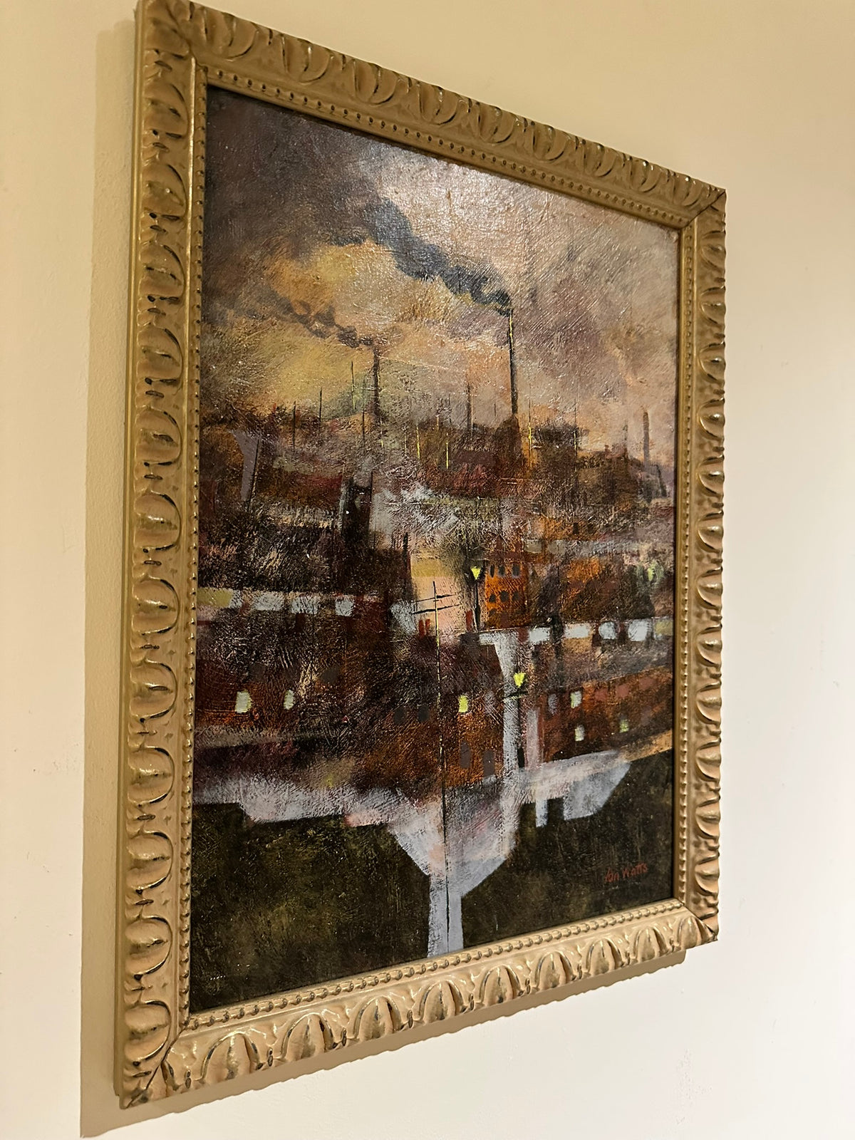 Ian Watts - Street Lamps - Original Northern Art