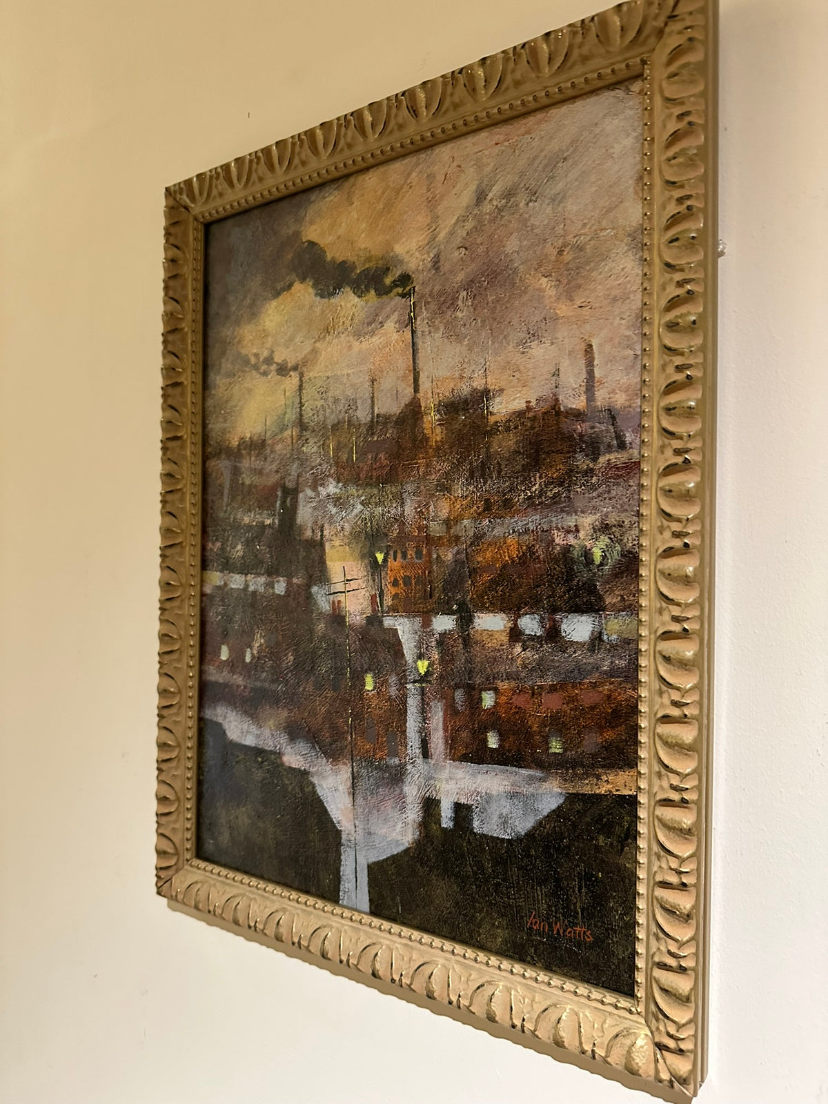 Ian Watts - Street Lamps - Original Northern Art