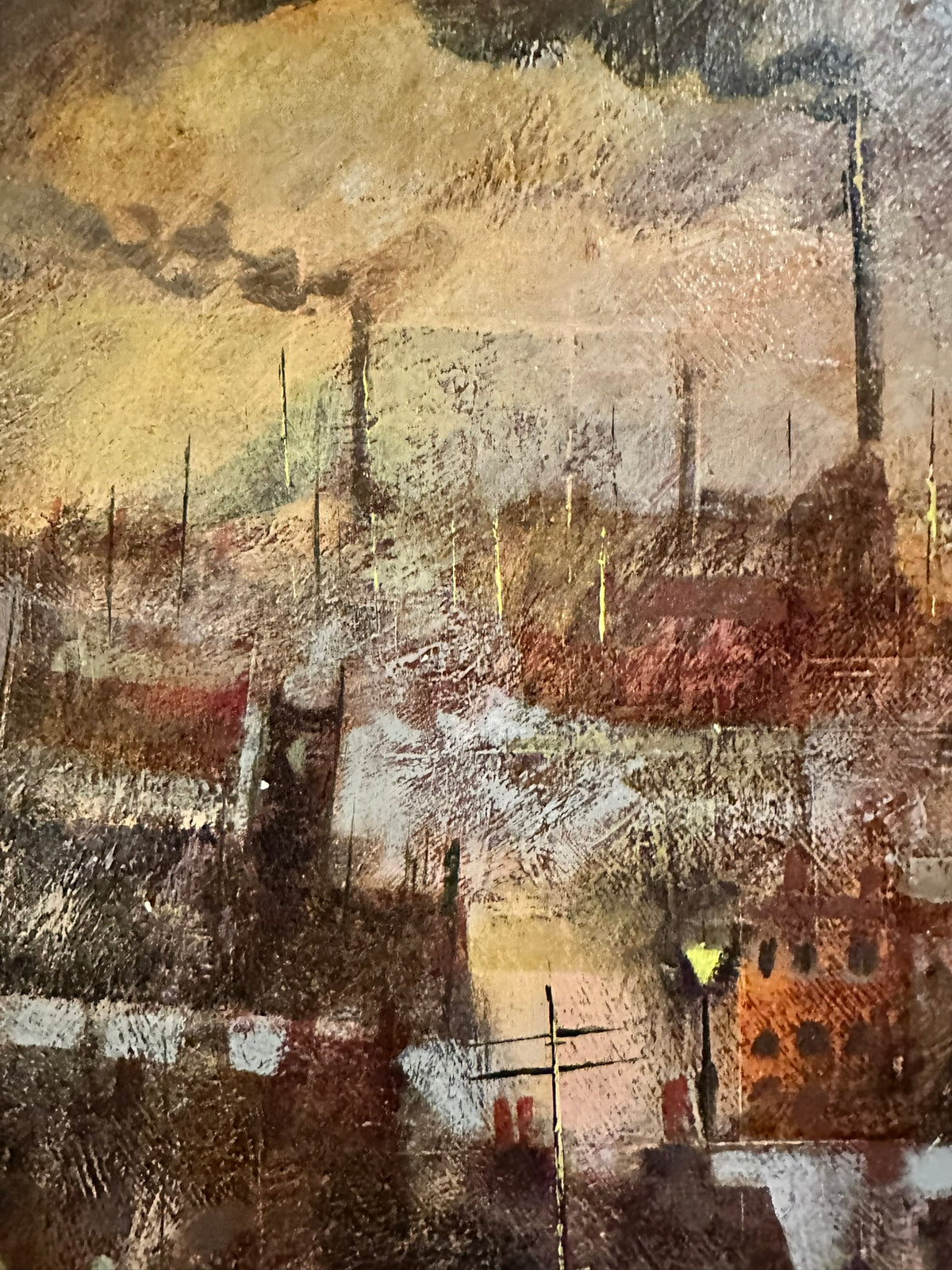 Ian Watts - Street Lamps - Original Northern Art