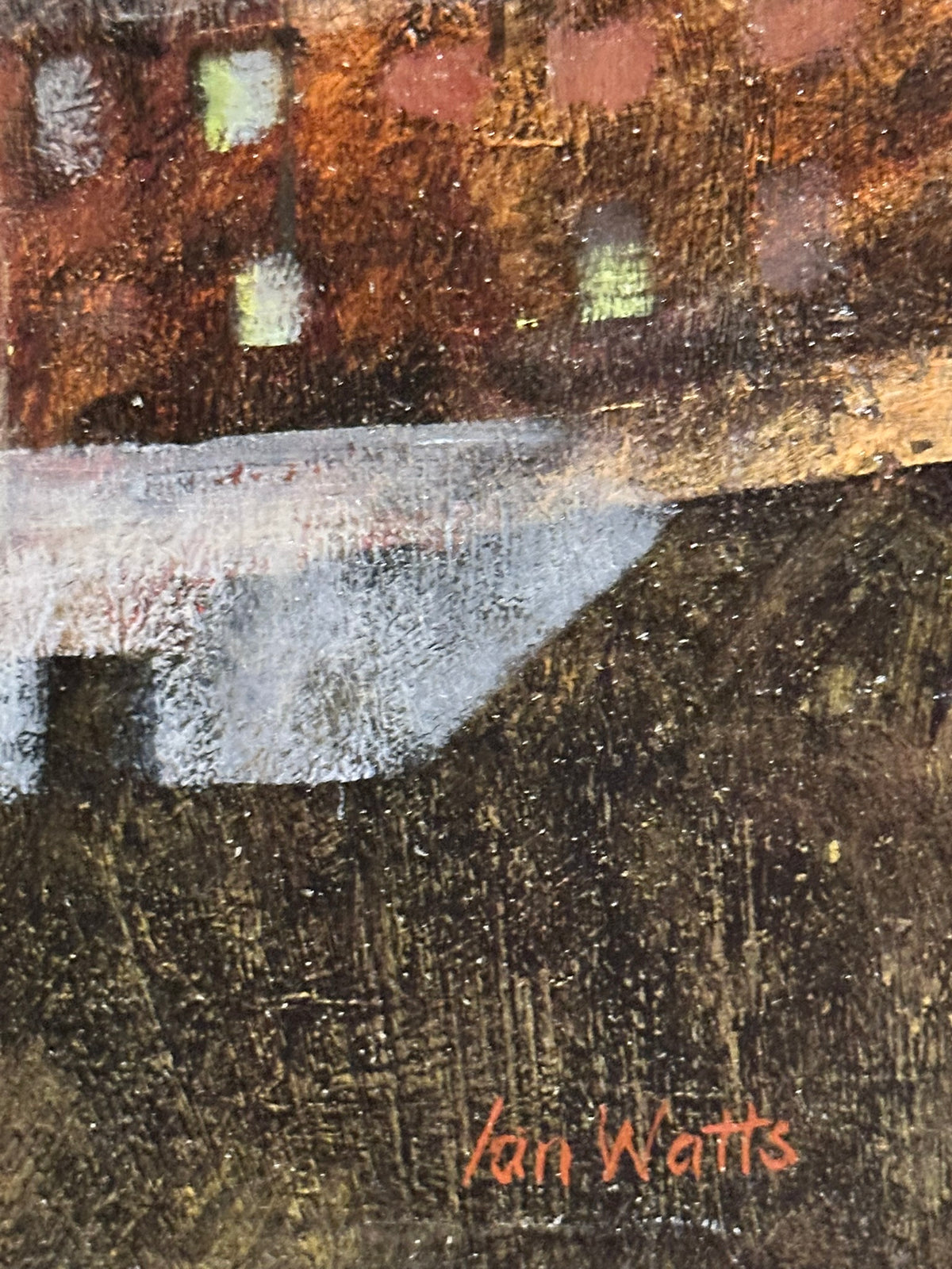 Ian Watts - Street Lamps - Original Northern Art