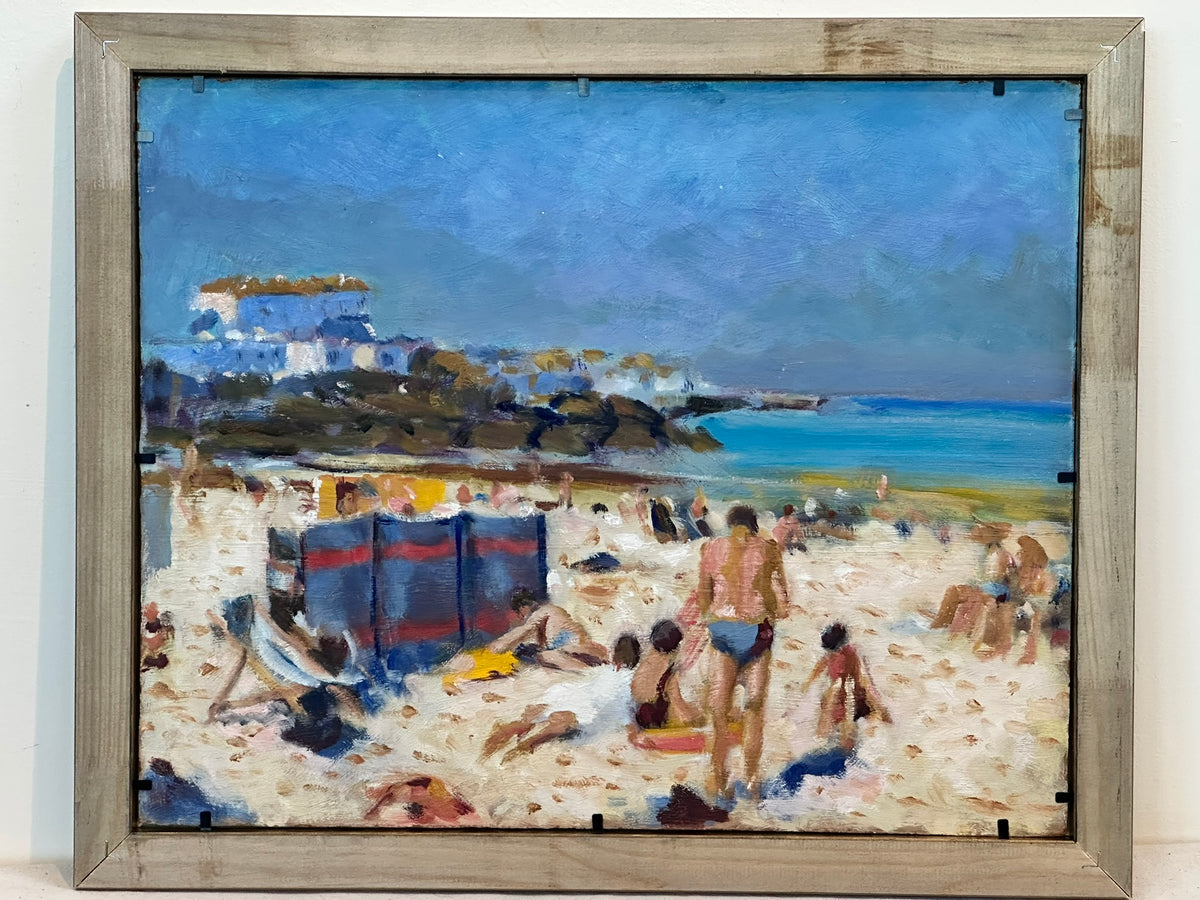 Keith Gardner RCA (1933-2025) - North Wales Summer Fields / Low Tide, Trearddur Bay