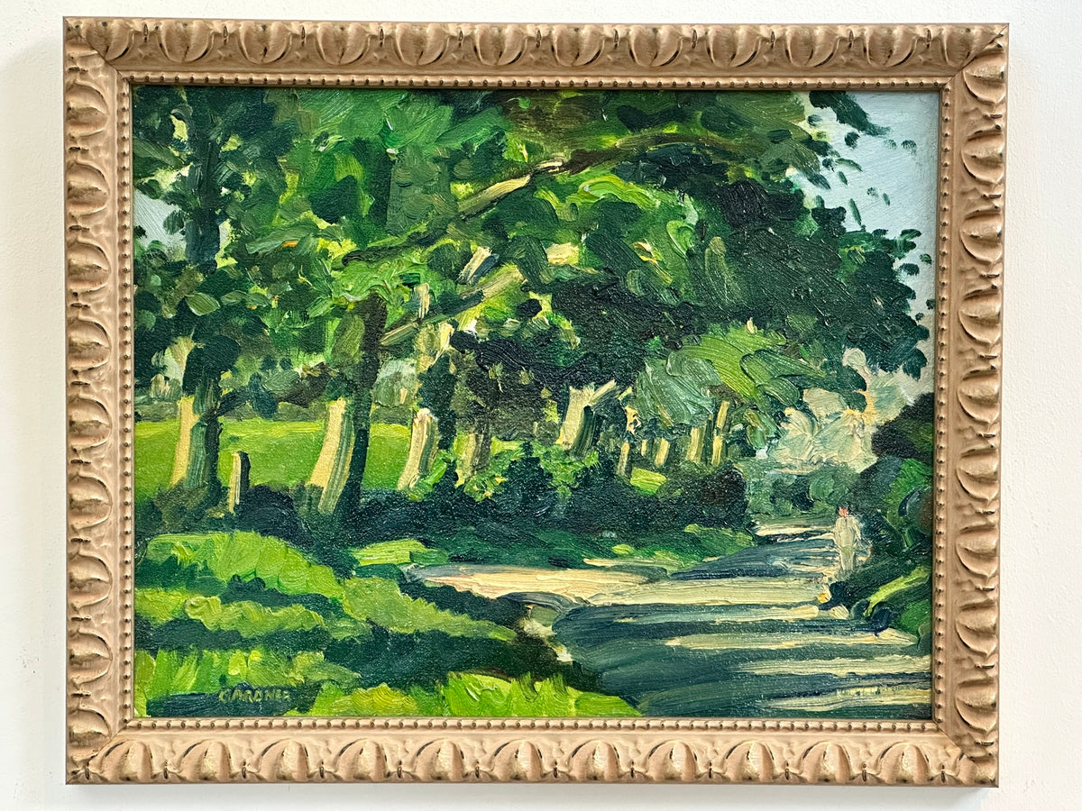 Keith Gardner RCA (1933-2025) - Country Track / Canal Barge