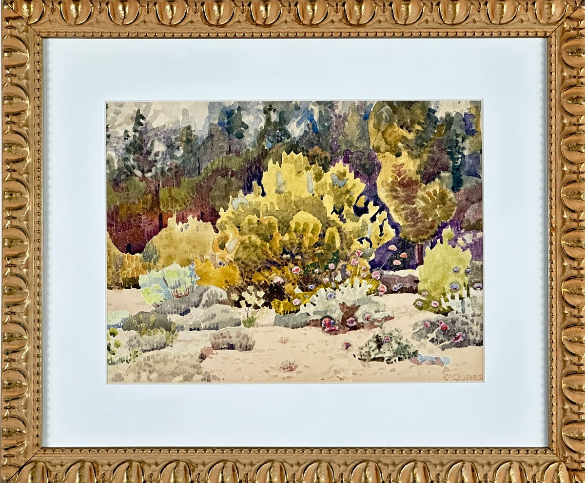 Ernest Yarrow-Jones (1872-1951) - Au bord de la forêt