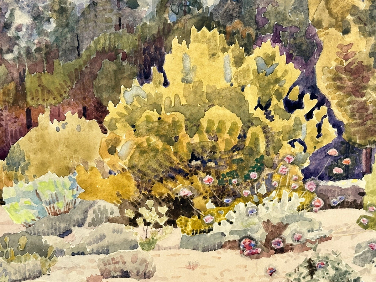 Ernest Yarrow-Jones (1872-1951) - Au bord de la forêt