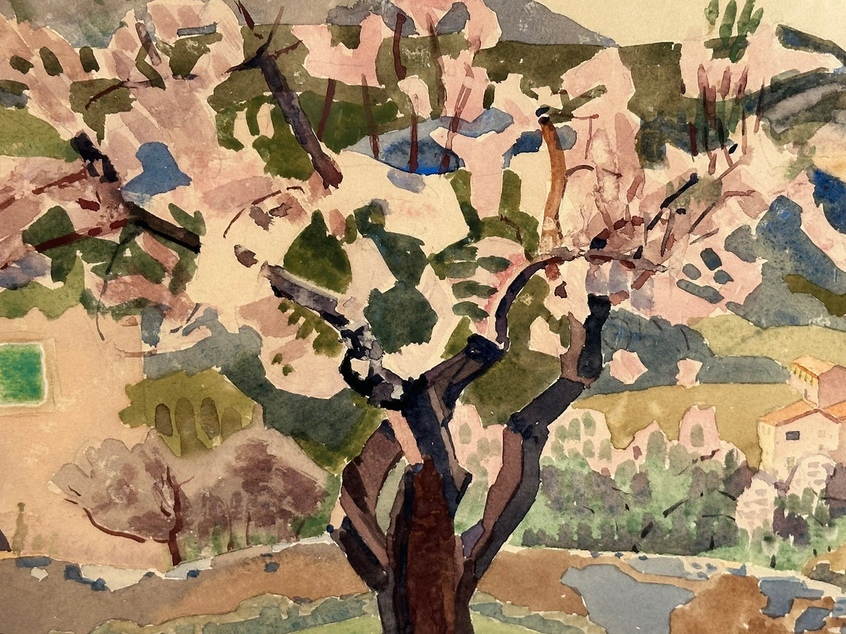 Ernest Yarrow-Jones (1872-1951) - Amandier