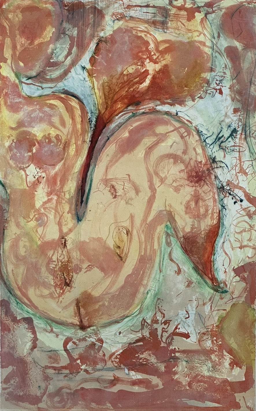 Richard McEvoy - Toos (Nude Abstract), 1987