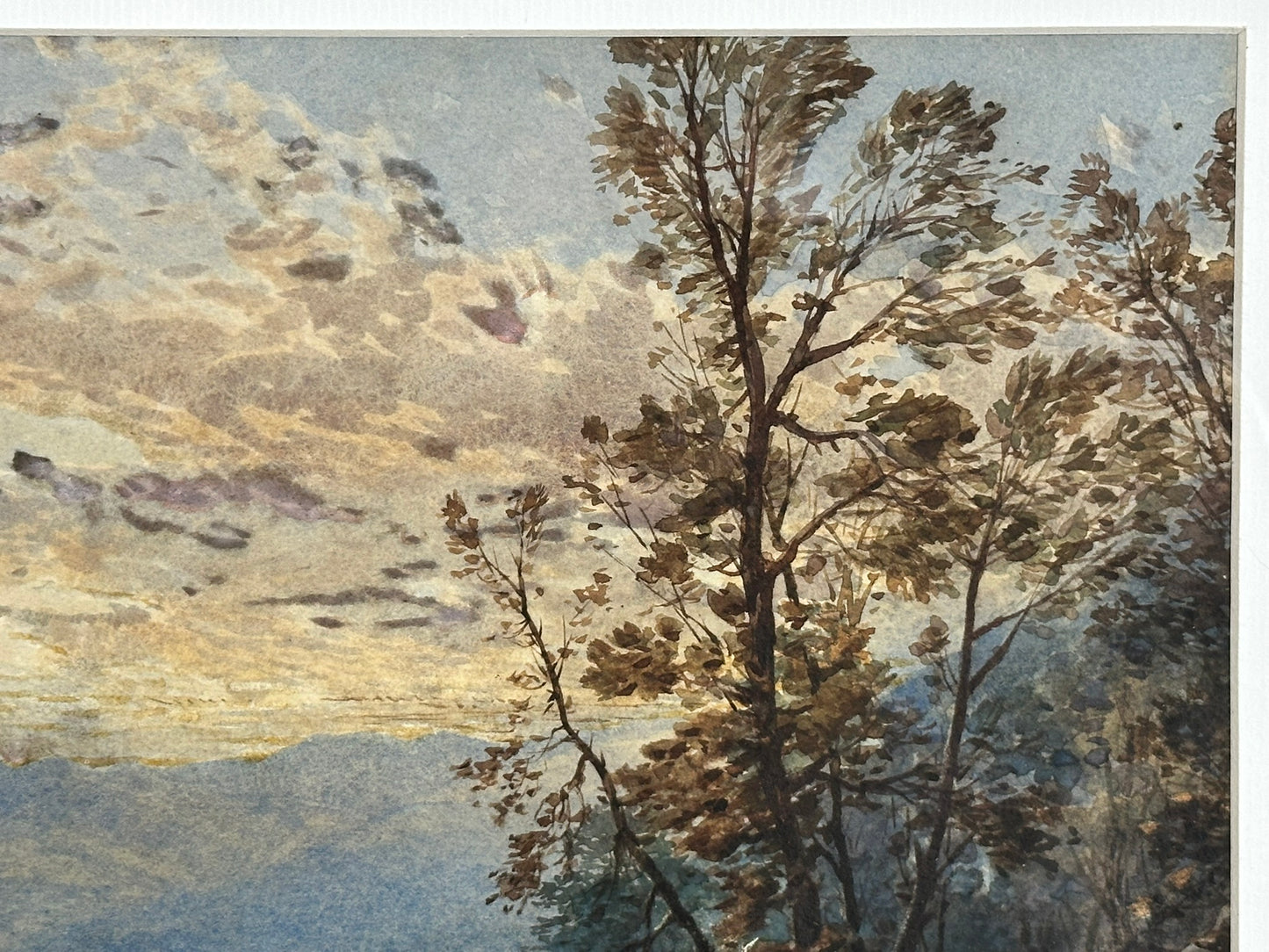 Thomas Miles Richardson Senior - Sunset Trossachs, Scotland - Christies provenance