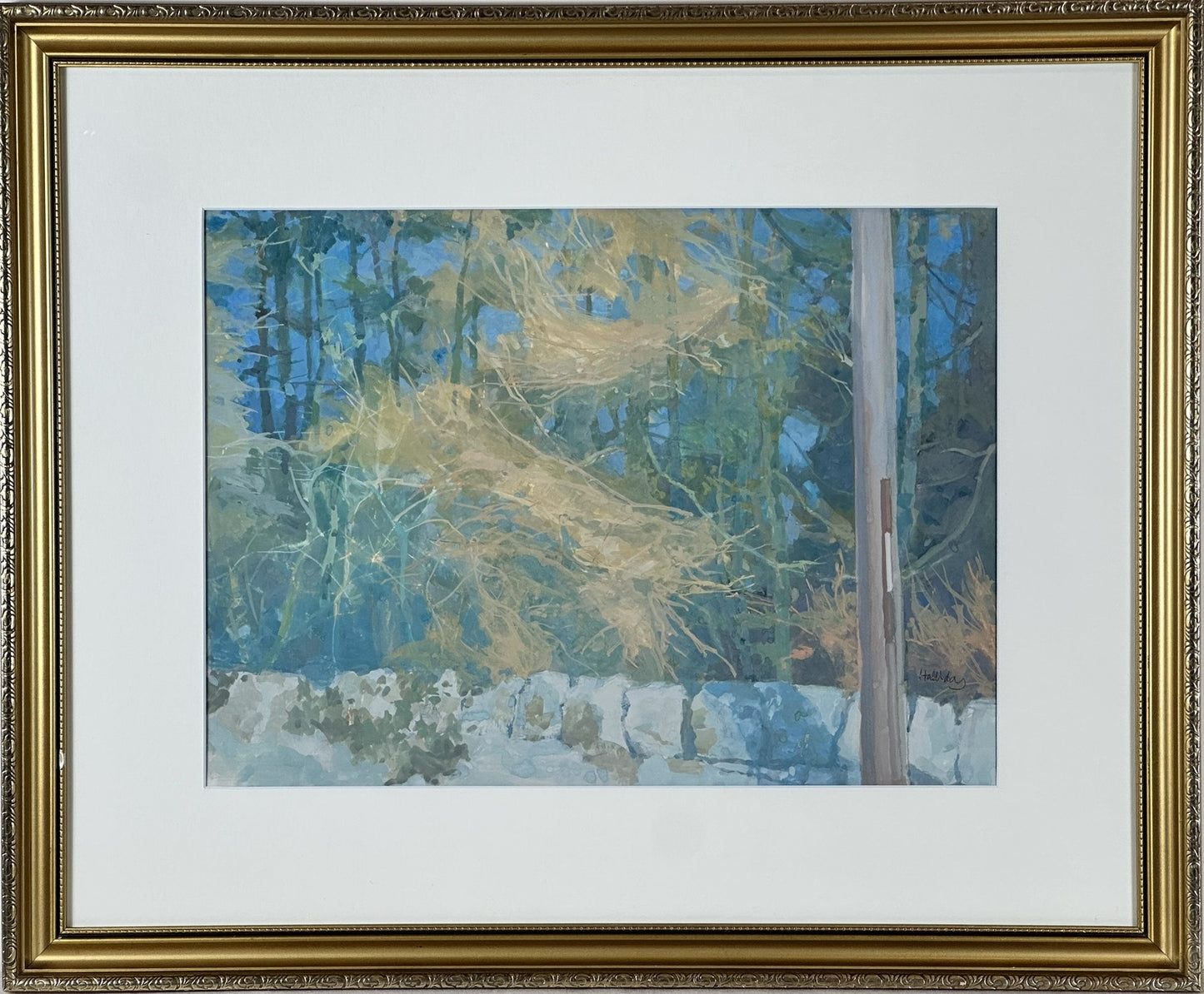 Irene Halliday RSW (1931 to 2023) - Woodland Scene