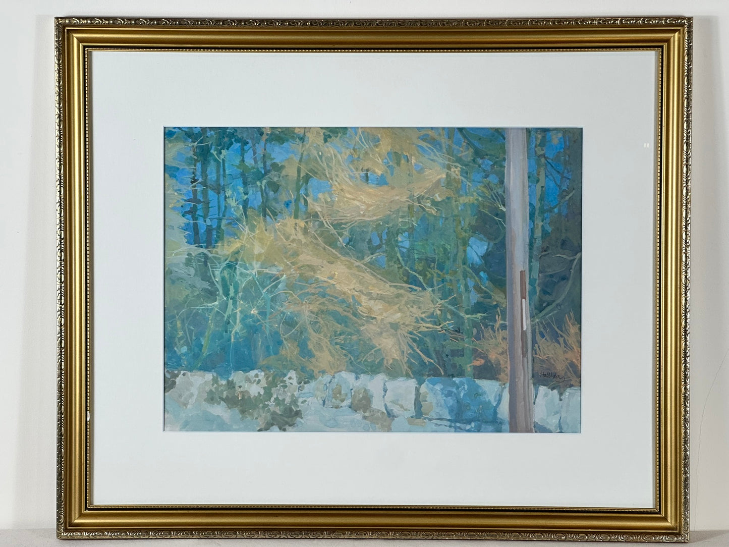 Irene Halliday RSW (1931 to 2023) - Woodland Scene
