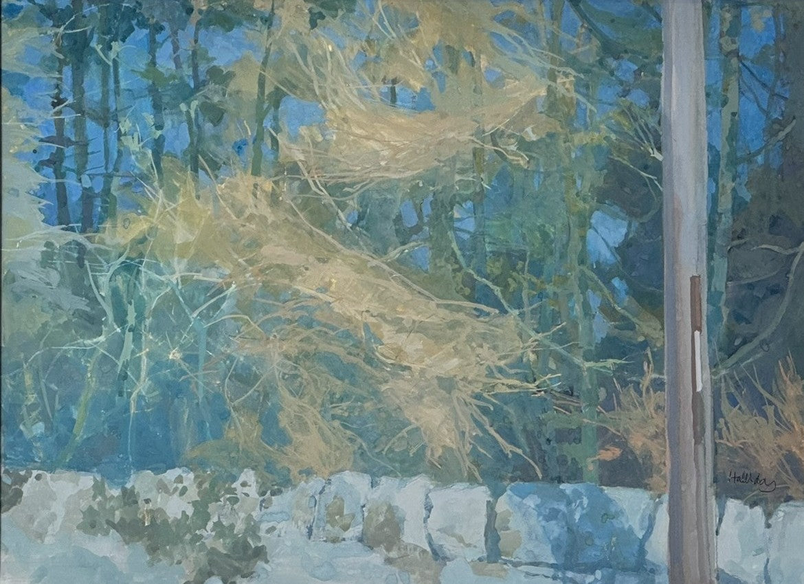 Irene Halliday RSW (1931 to 2023) - Woodland Scene