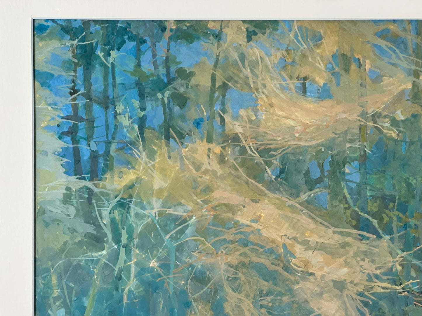 Irene Halliday RSW (1931 to 2023) - Woodland Scene